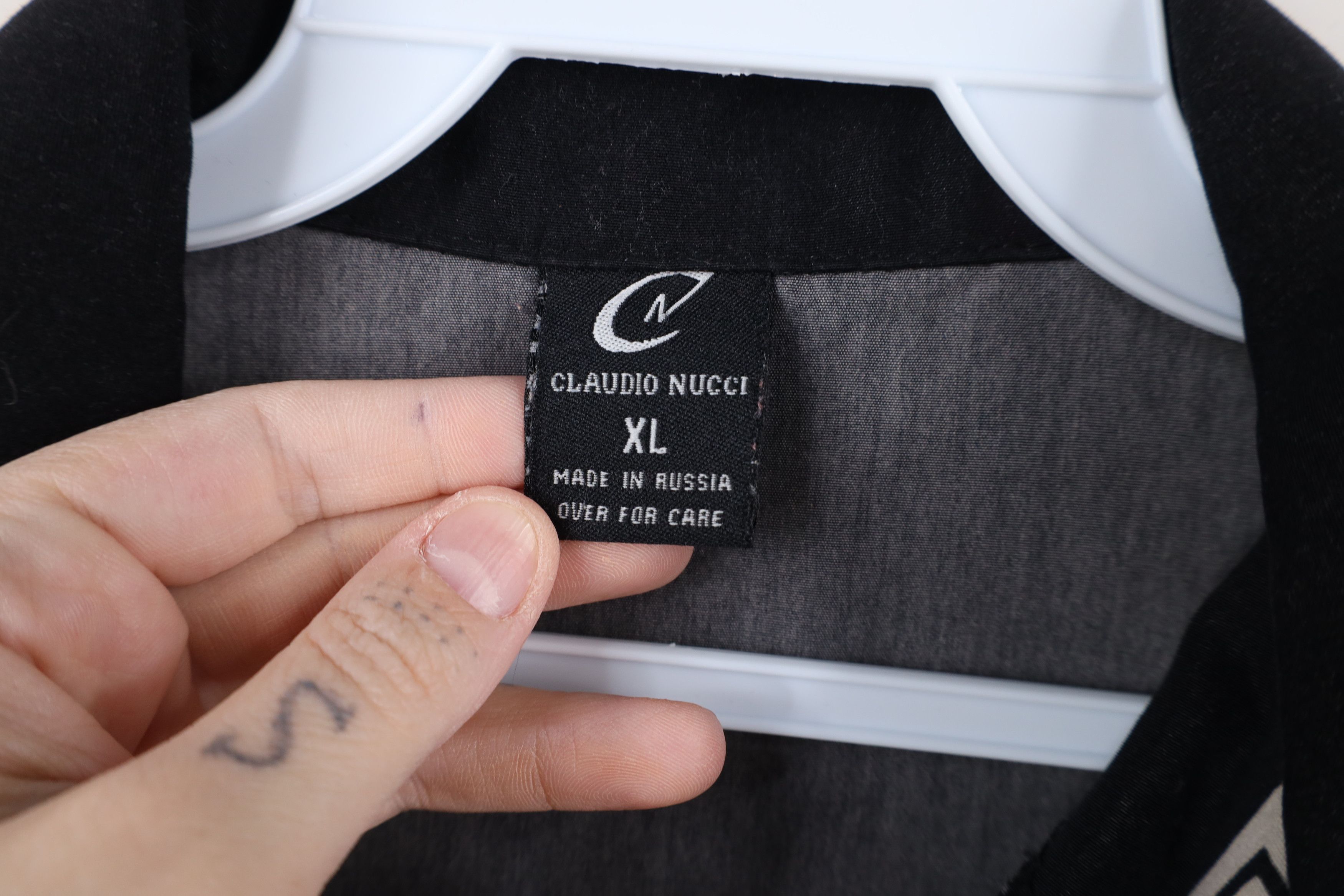 Vintage Vintage 90s Y2K Streetwear Flames Yin Yang Button Shirt Size US XL / EU 56 / 4 - 8 Thumbnail