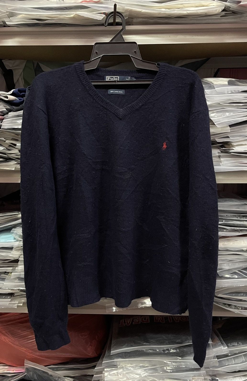 Polo Ralph Lauren Polo Ralph Lauren V-Neck Sweatshirt🔥🔥🔥 Size US XL / EU 56 / 4 - 1 Thumbnail