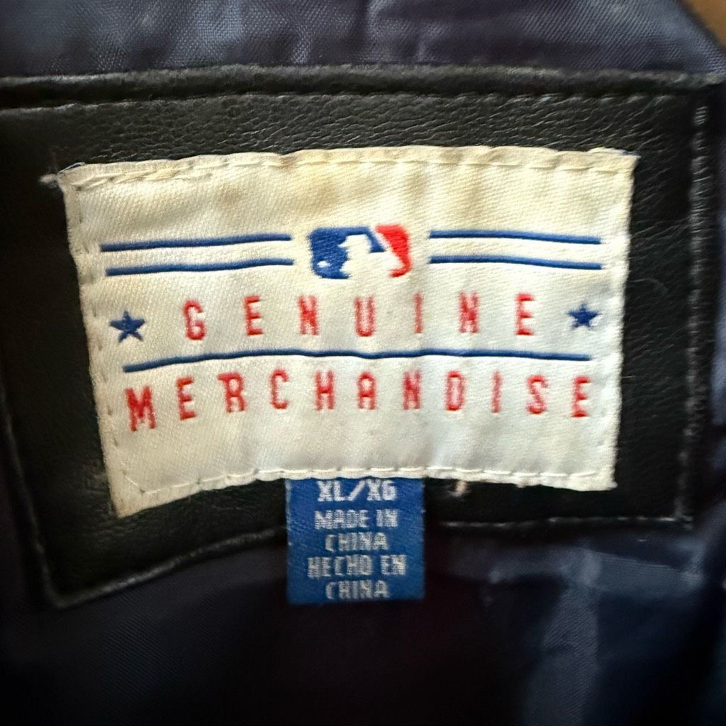 MLB Vintage 90s Official MLB Detroit Tigers Baseball Faux Leathe Size US XL / EU 56 / 4 - 10 Thumbnail