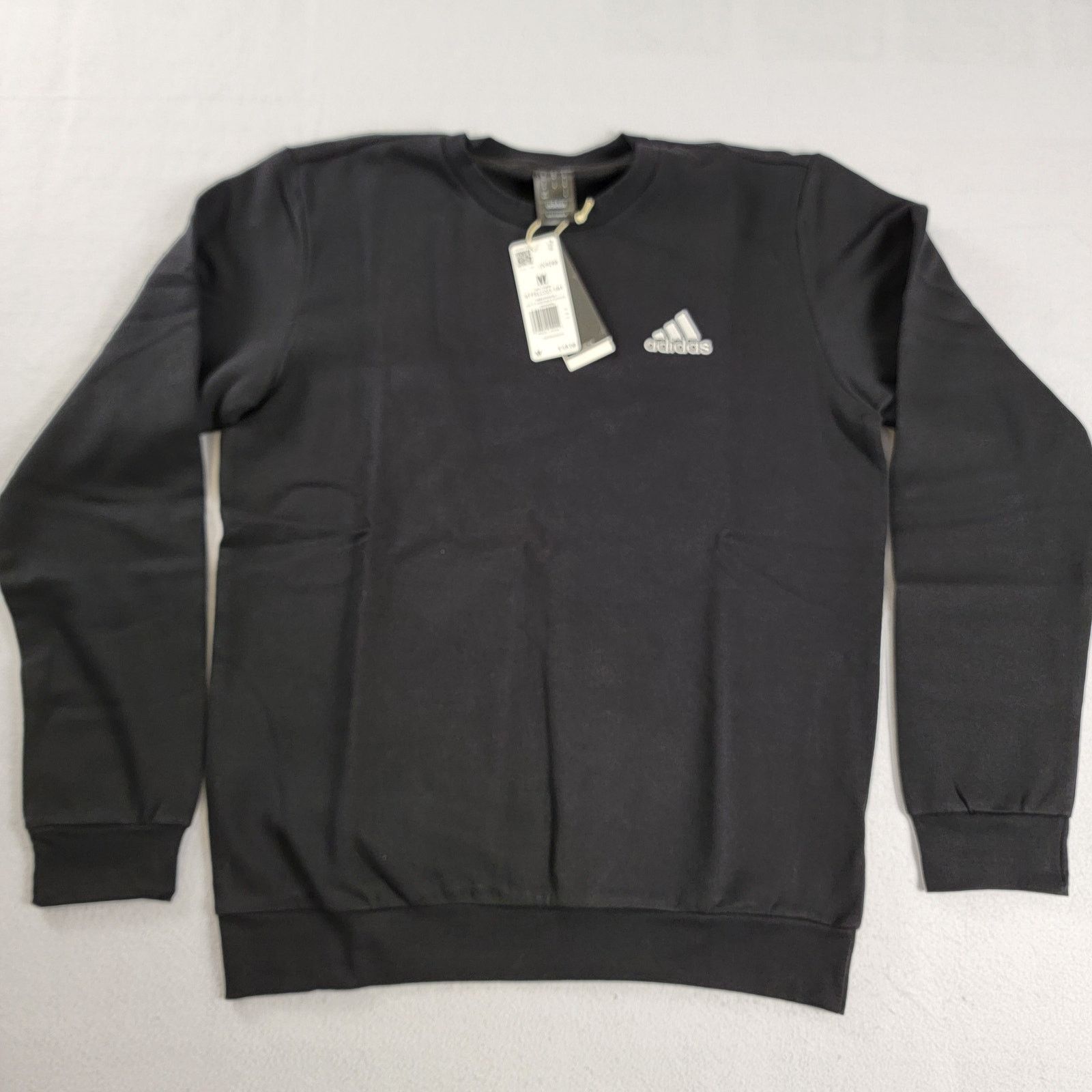 Adidas Adidas Mens Feelcozy Sweatshirt Black Sz M GV5295 (860-862) Size US M / EU 48-50 / 2 - 1 Thumbnail