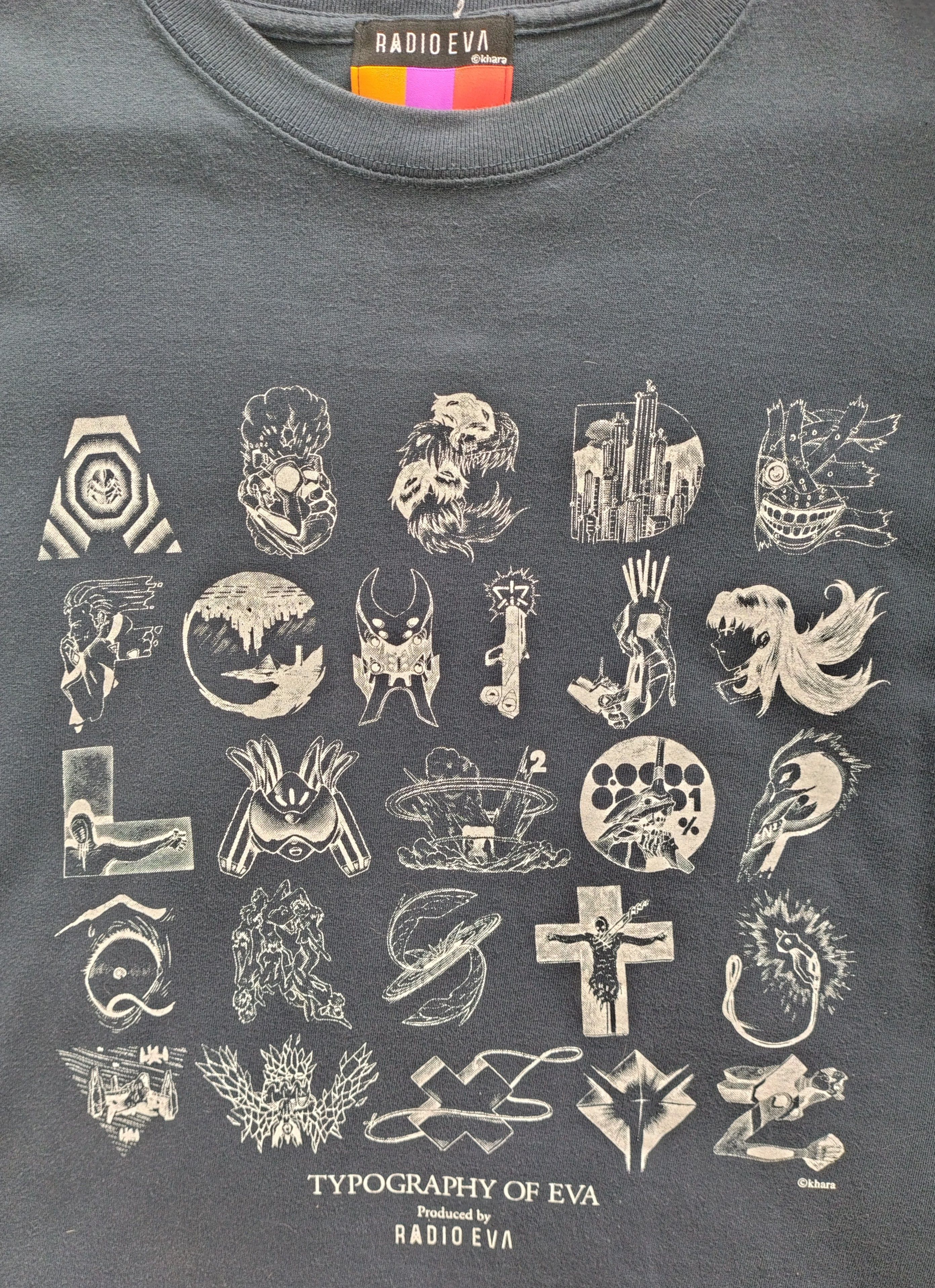 Other RADIO EVA Evangelion Anime Tee Size US XL / EU 56 / 4 - 1 Thumbnail