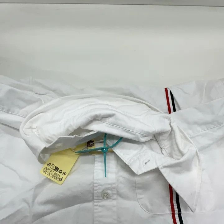 Thom Browne Thom Browne Classic Stripe Button-Up Shirt -2507 Size US S / EU 44-46 / 1 - 6 Thumbnail