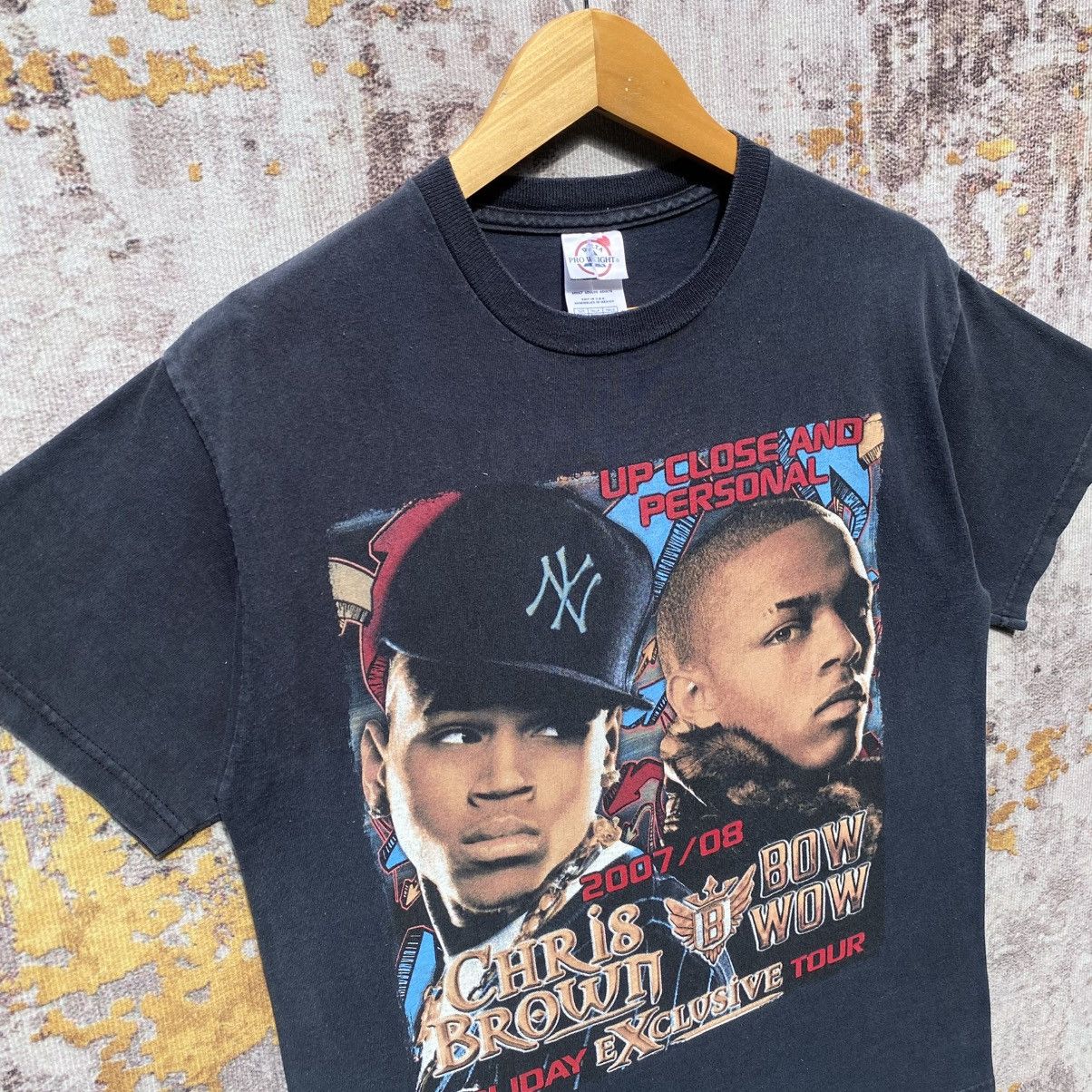 Rap Tees Vintage Y2k Chris Brown Bow Wow Soulja Boy Concert Tour Tee Size US M / EU 48-50 / 2 - 5 Thumbnail