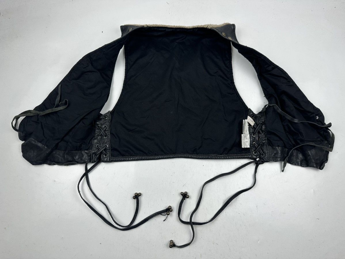 Japanese Brand Leather Vest - TC 47 Size S / US 4 / IT 40 - 4 Thumbnail