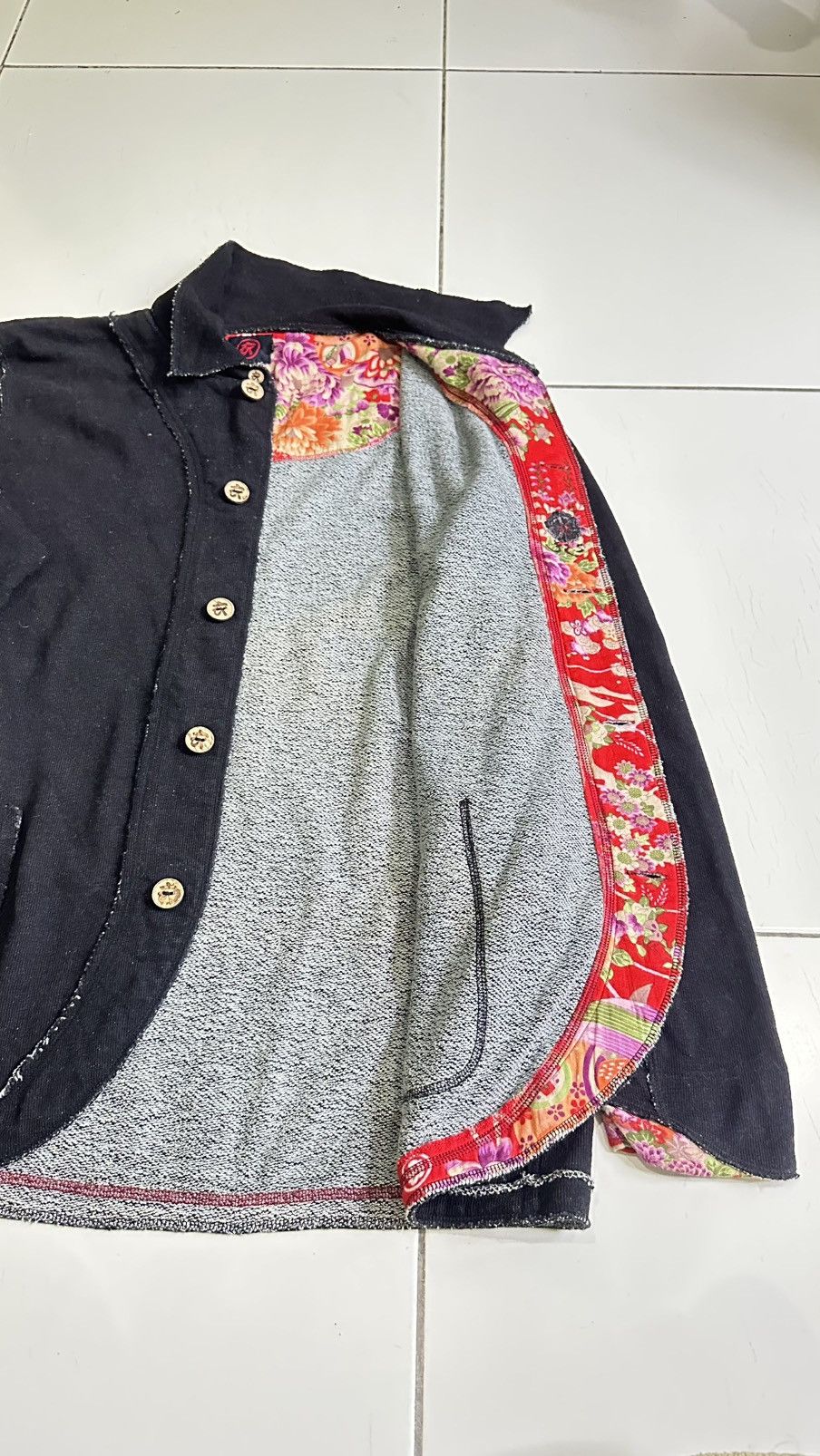 Composition by Kenzo Austere Japan kyoto coromool black cardigan Size US M / EU 48-50 / 2 - 6 Thumbnail