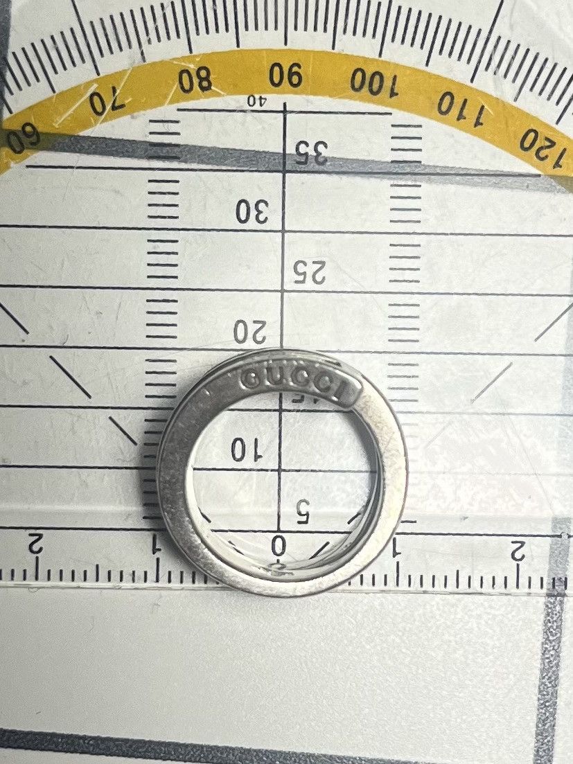 Gucci GUCCI SILVER RING PINKIERING UNISEX Size ONE SIZE - 6 Thumbnail