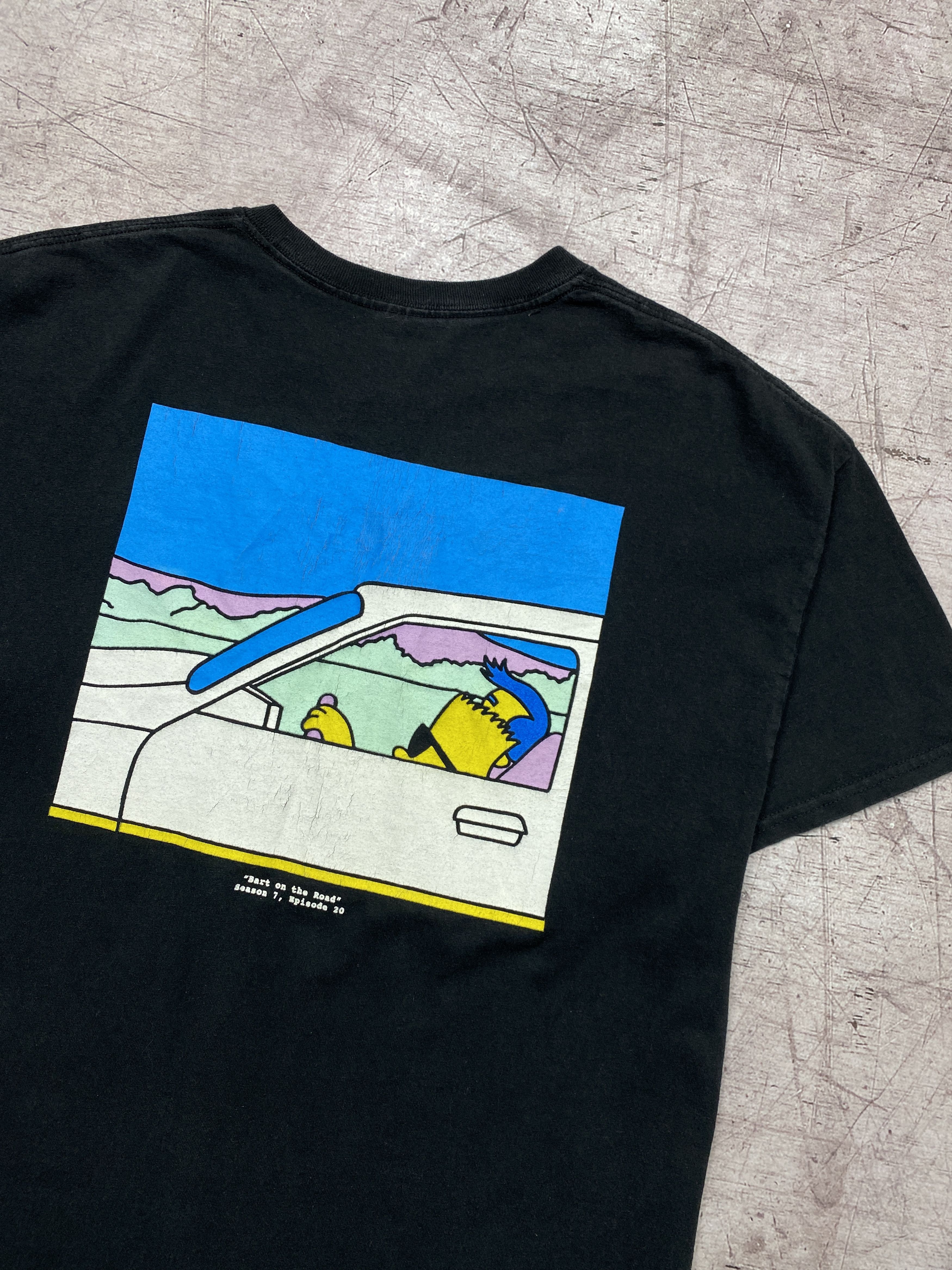 The Simpsons × Vintage The Simpsons Bart Driver License Vintage T-Shirt Size US XL / EU 56 / 4 - 2 Thumbnail