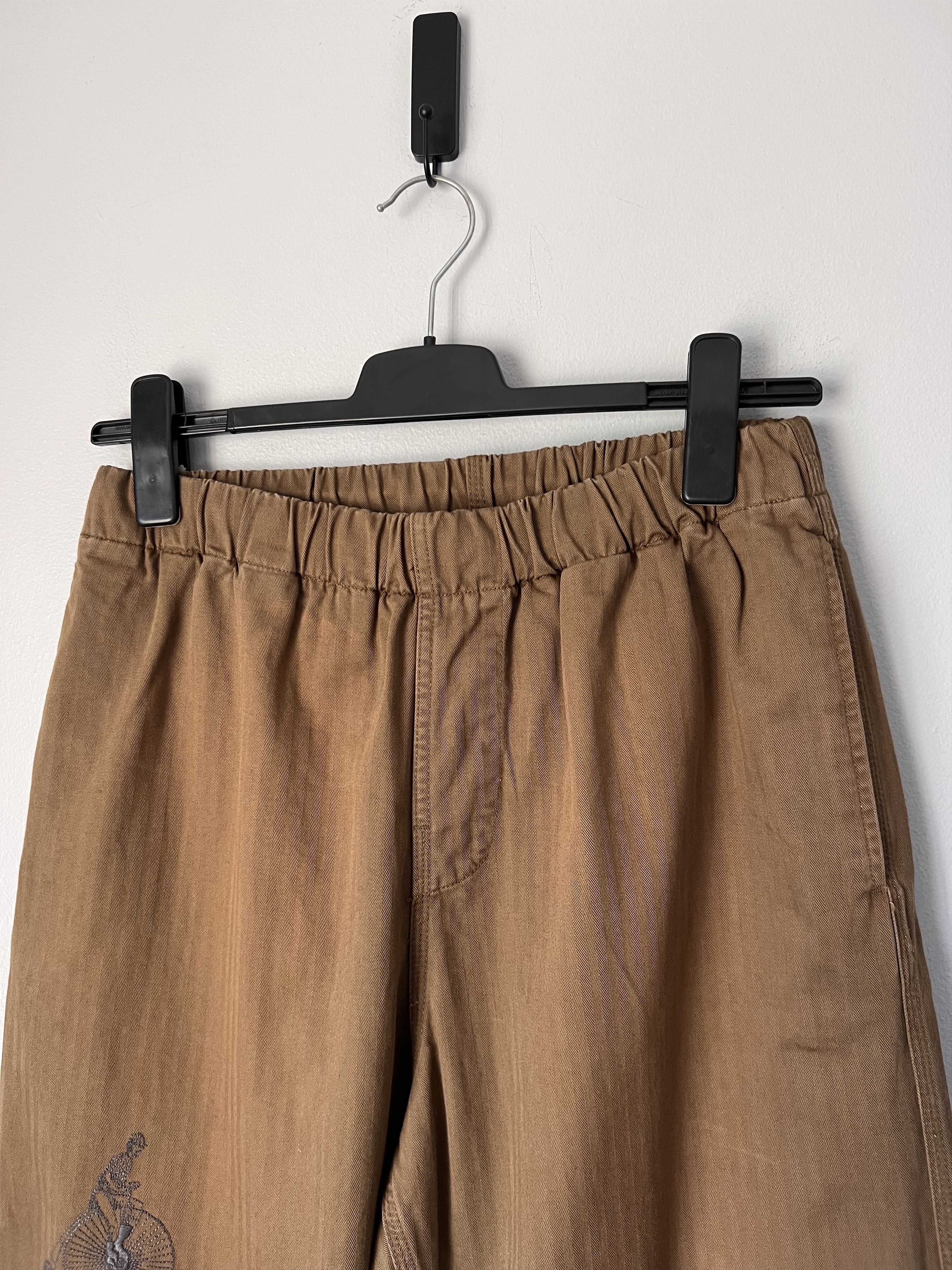 Samuel Zelig Samuel Zelig Antique Pants in Olive Brown Size US 34 / EU 50 - 2 Thumbnail