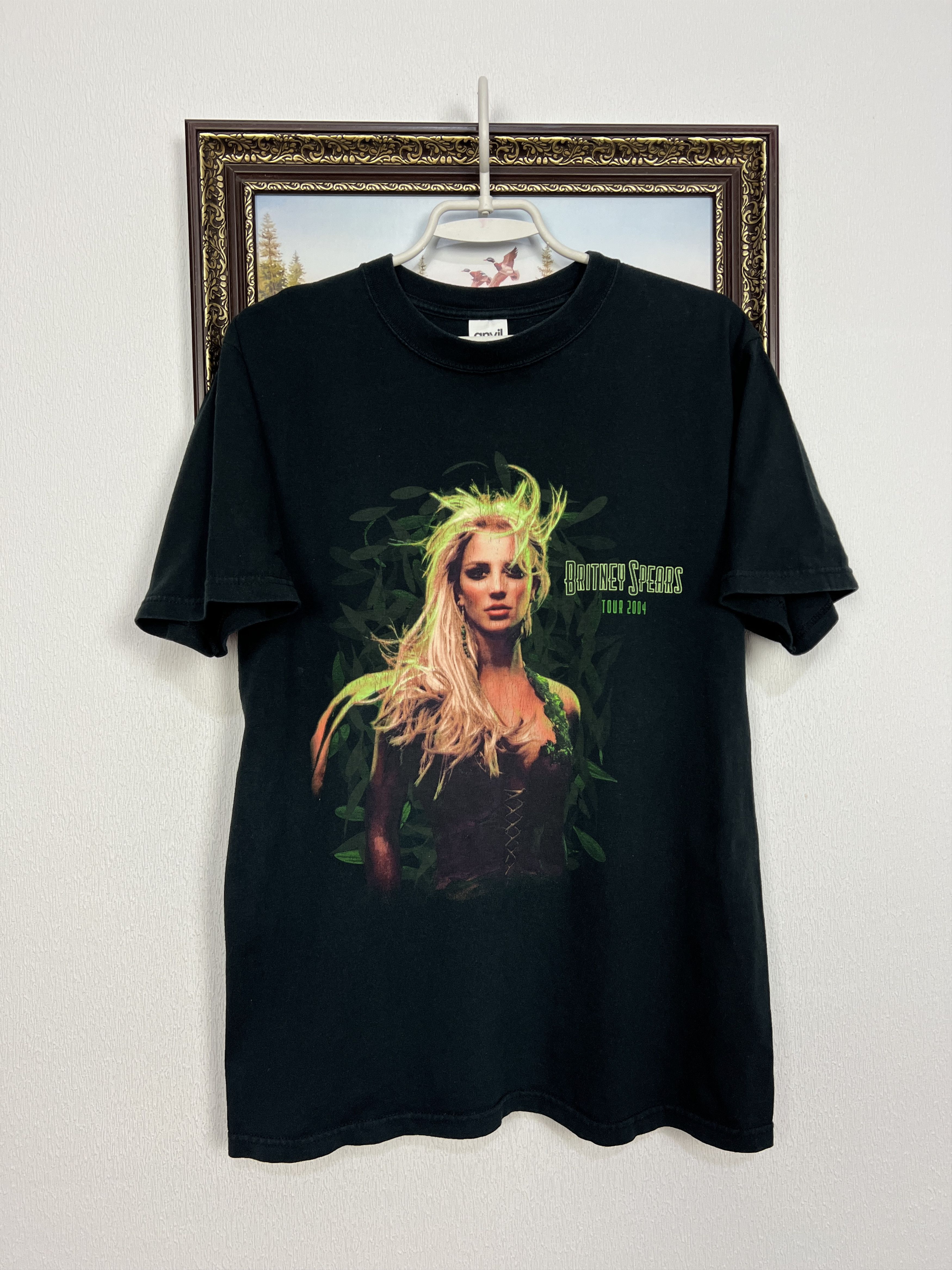 Vintage Vintage 2000's Britney Spears Tour Shirt Over Print Tee Rare Size US M / EU 48-50 / 2 - 1 Thumbnail