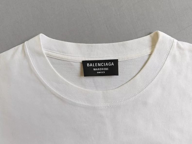Balenciaga Balenciaga Mosaic Short Sleeve T-Shirt Size US XXS / EU 40 - 2 Thumbnail