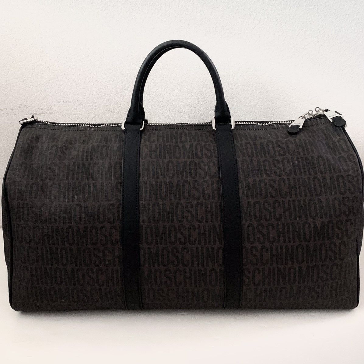 Moschino Moschino large monogram duffel bag Size ONE SIZE - 23 Thumbnail