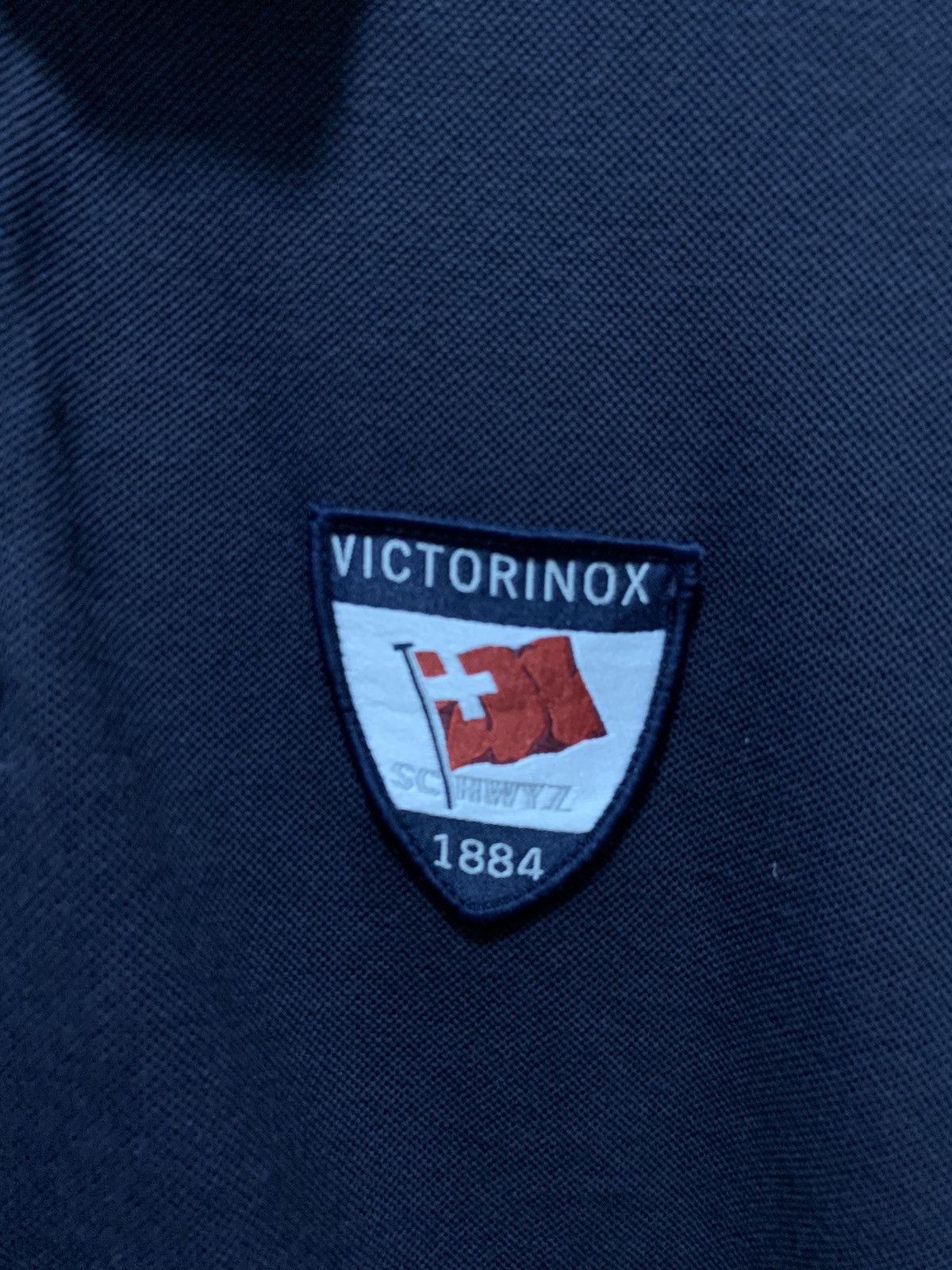 Victorinox Victorinox Polo Shirt Swiss Cross Shield Emblem Size US L / EU 52-54 / 3 - 6 Thumbnail
