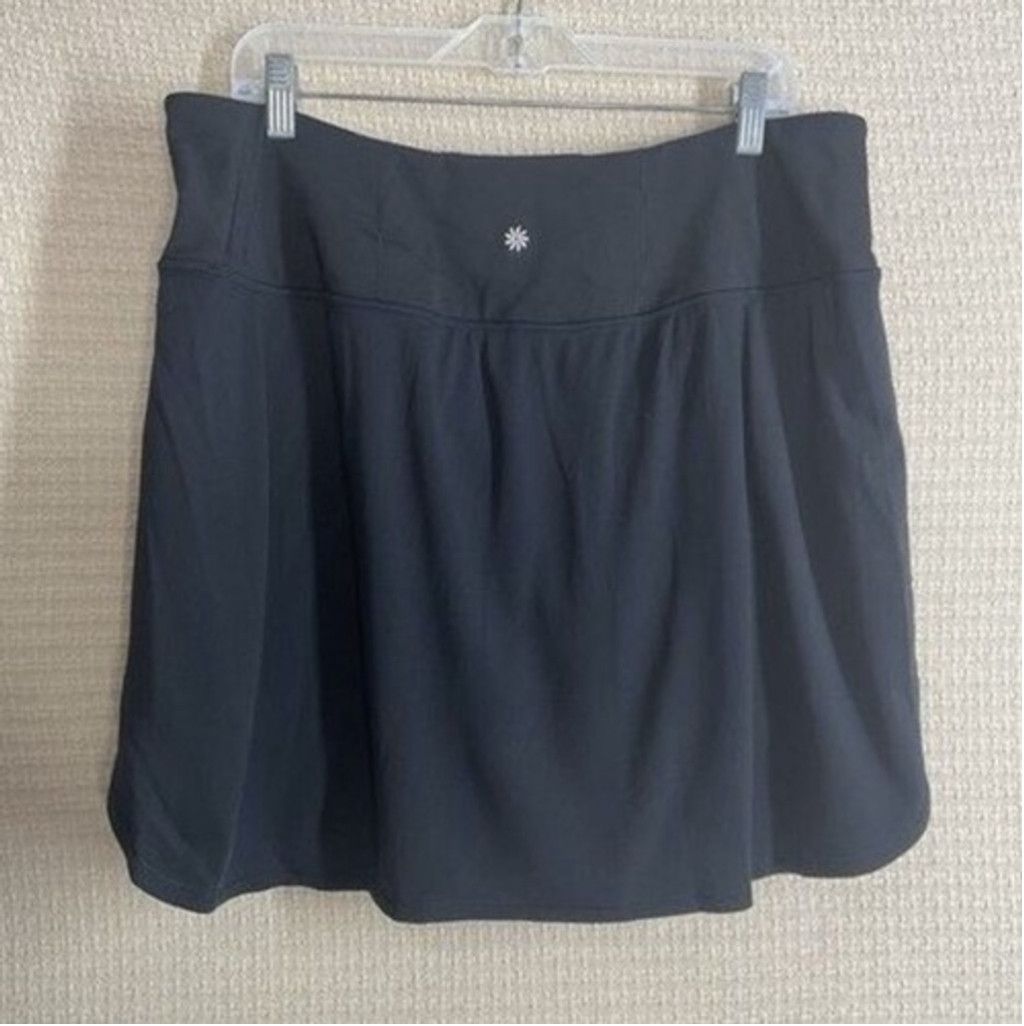 Athleta Athleta Lined Fairway Golf Skort 16" Skirt Shorts Women XL Size 35" - 7 Thumbnail