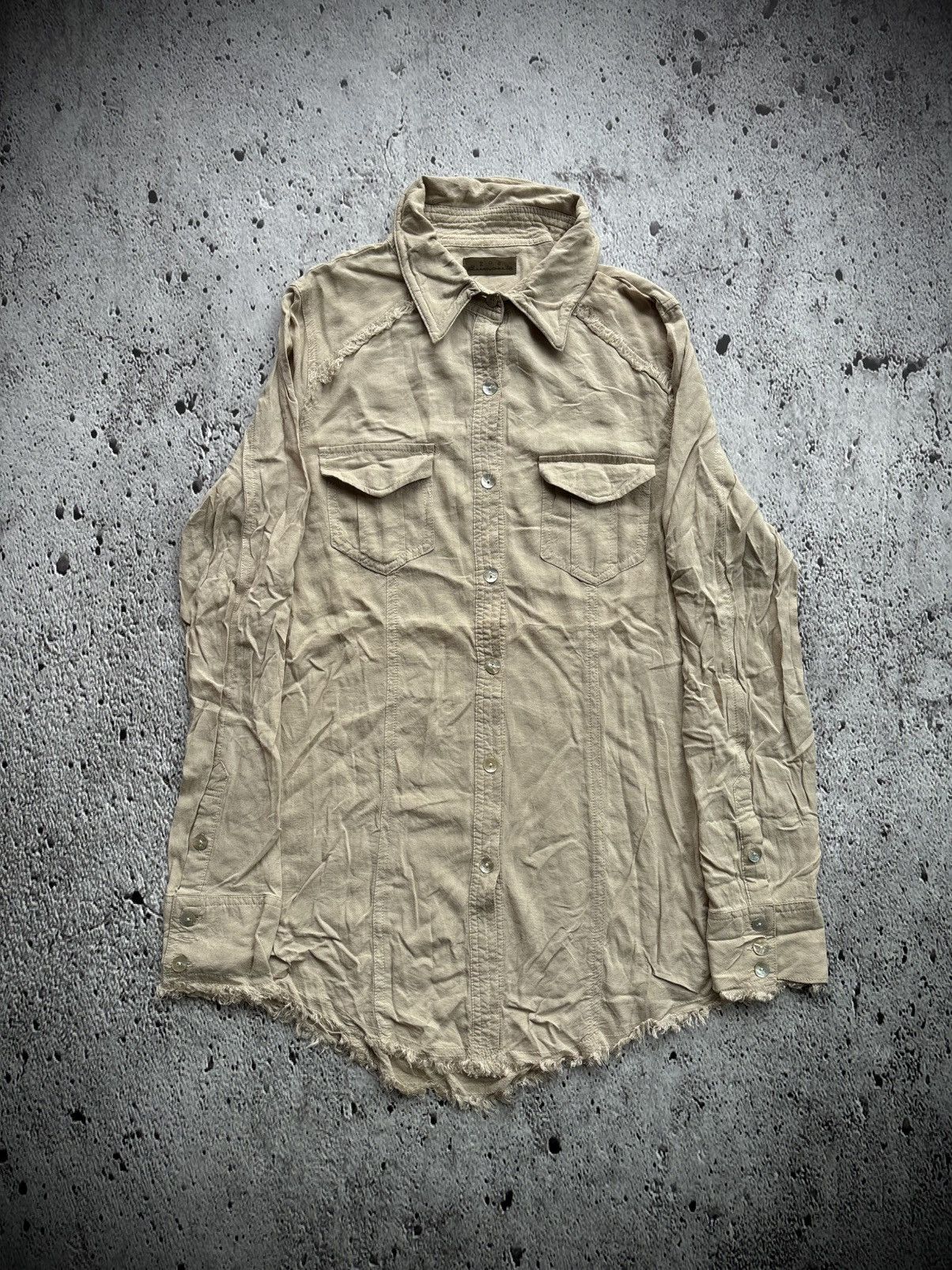 GOA GOA Distressed Lgb Style Shirt Size US M / EU 48-50 / 2 - 1 Thumbnail