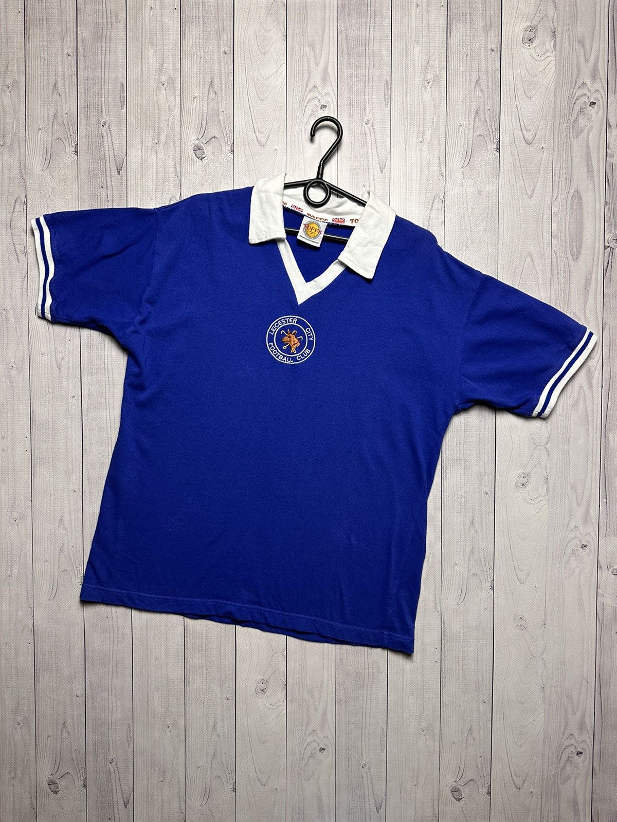 Vintage Vintage Leicester soccer jersey retro rare size M logo Size US M / EU 48-50 / 2 - 1 Thumbnail