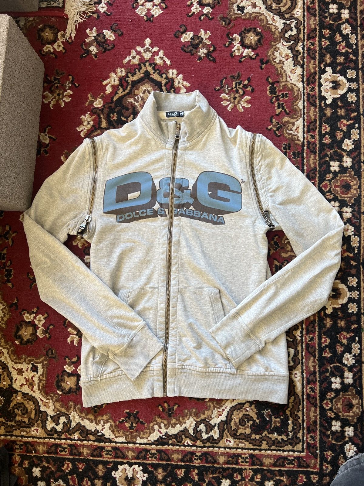 Dolce & Gabbana triple zip jacket
