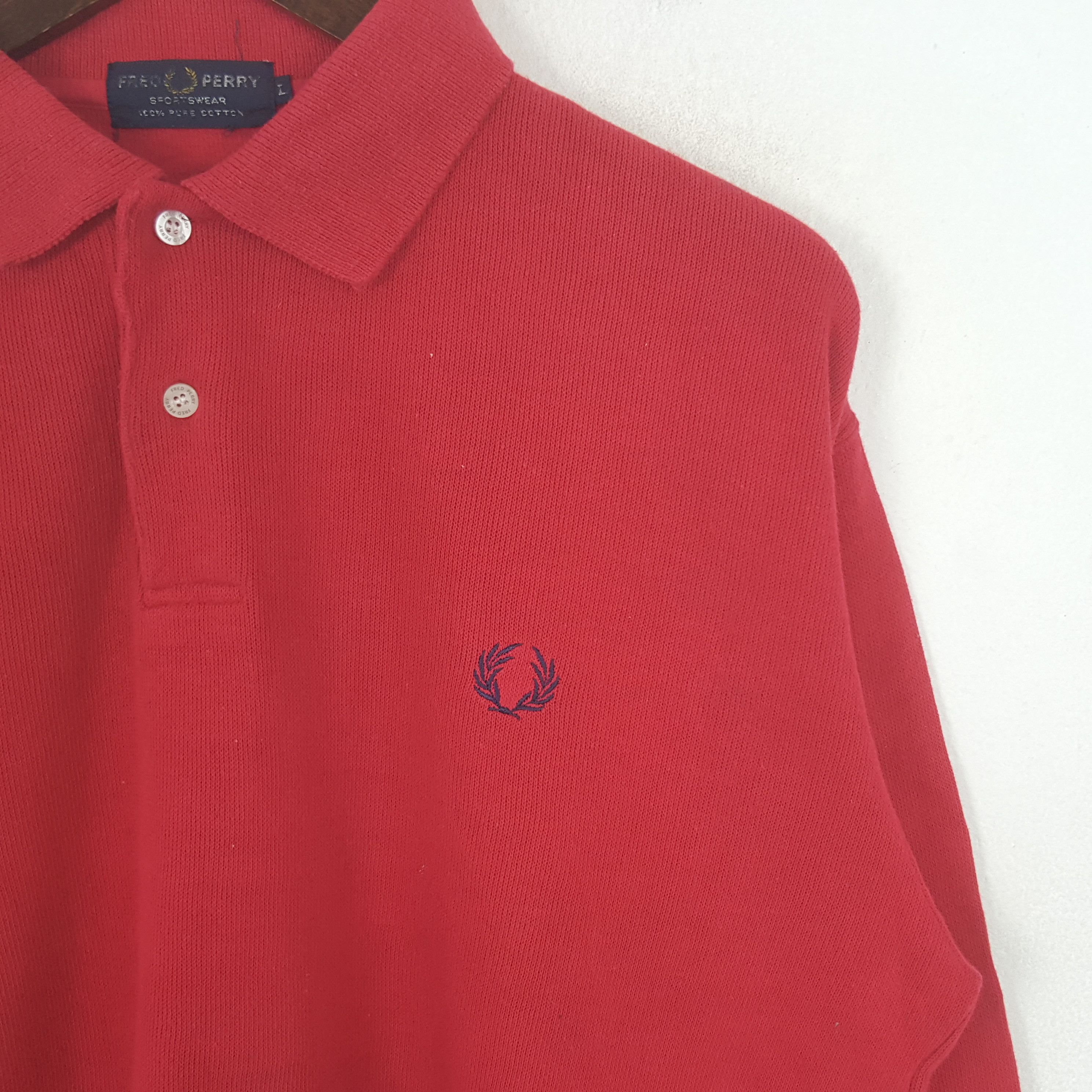 Fred Perry Vintage Fred Perry Sportwear Polos Sweatshirt Size US L / EU 52-54 / 3 - 2 Thumbnail