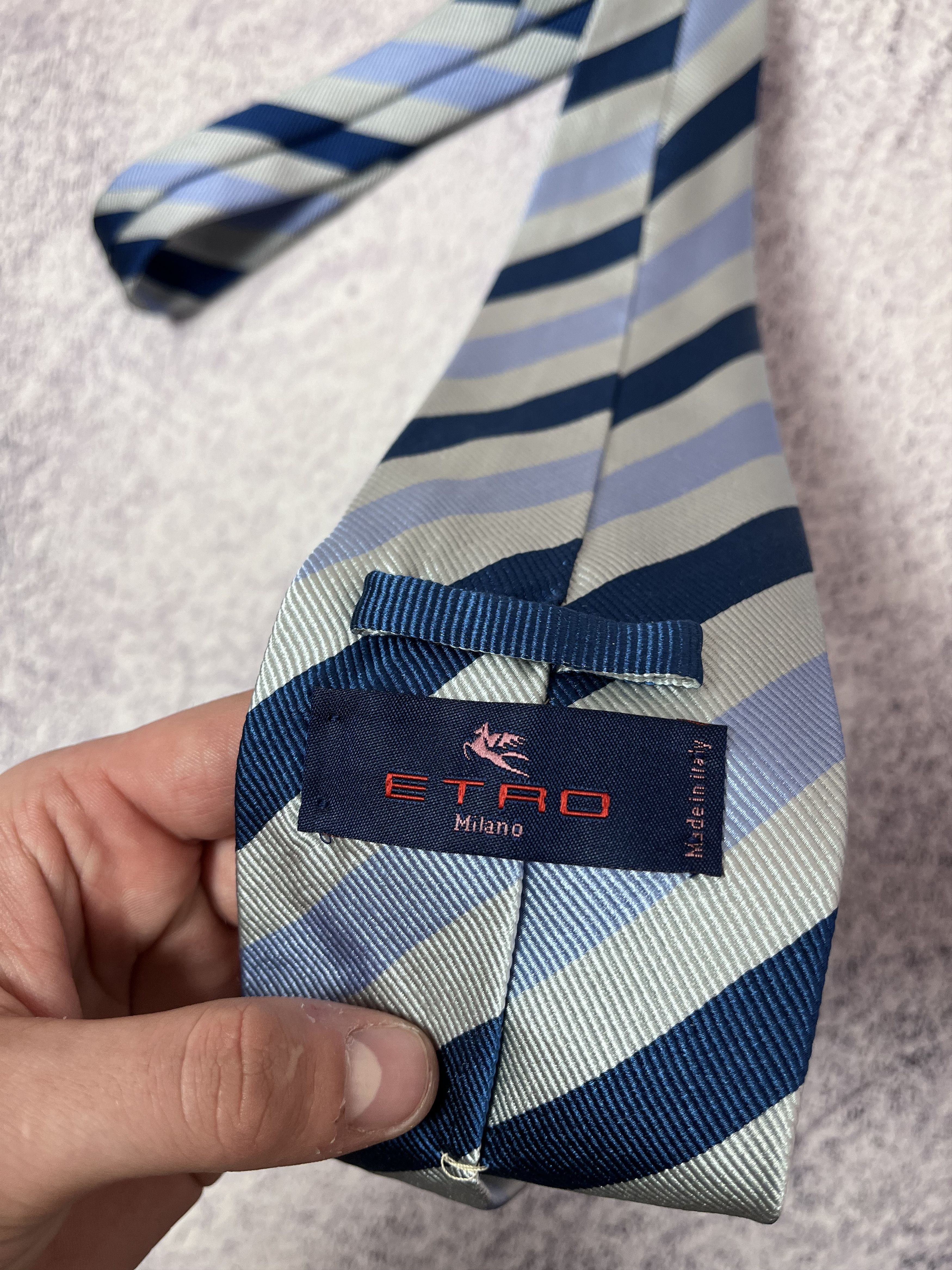 Etro Vintage men’s Tie Etro Milano made in Italy size OS Size ONE SIZE - 11 Thumbnail