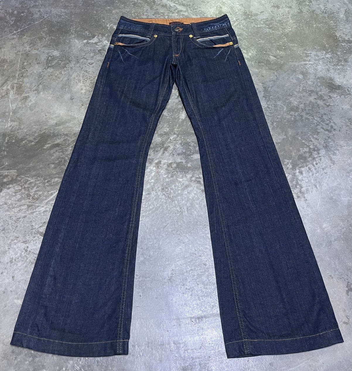 If Six Was Nine × Japanese Brand Flared Jeans Japan Made In Nippon Bootcut Size US 30 / EU 46 - 1 Thumbnail