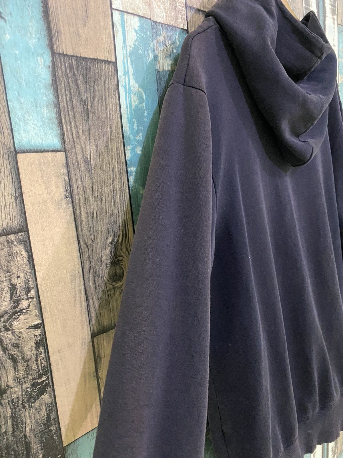 Polo Ralph Lauren × Vintage Vintage Polo Ralph Lauren Sunfaded Distress Hoodie Sweater Size US L / EU 52-54 / 3 - 8 Thumbnail
