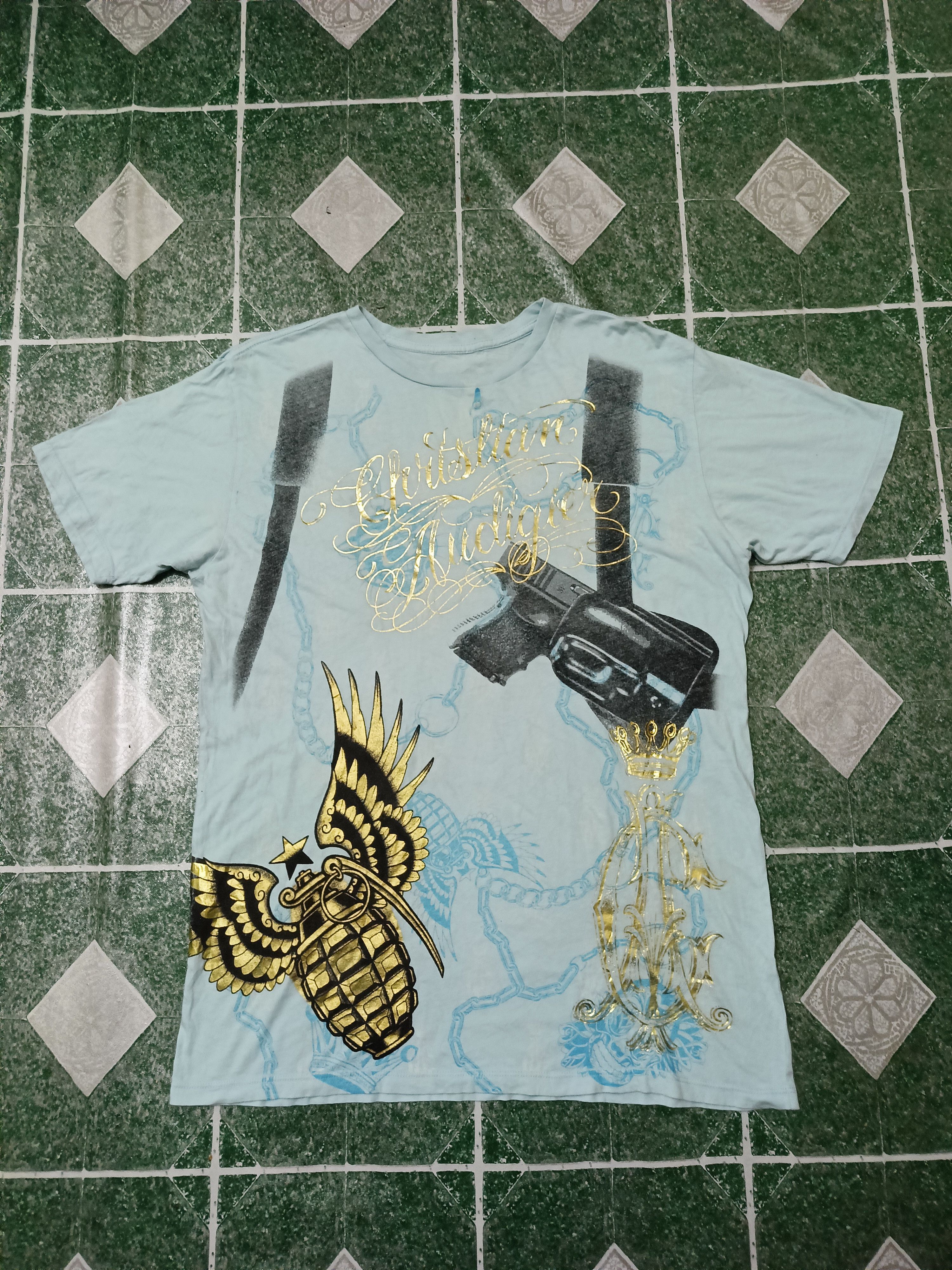 Christian Audigier Rare!!! Christian audigier city of angels Size US L / EU 52-54 / 3 - 1 Thumbnail