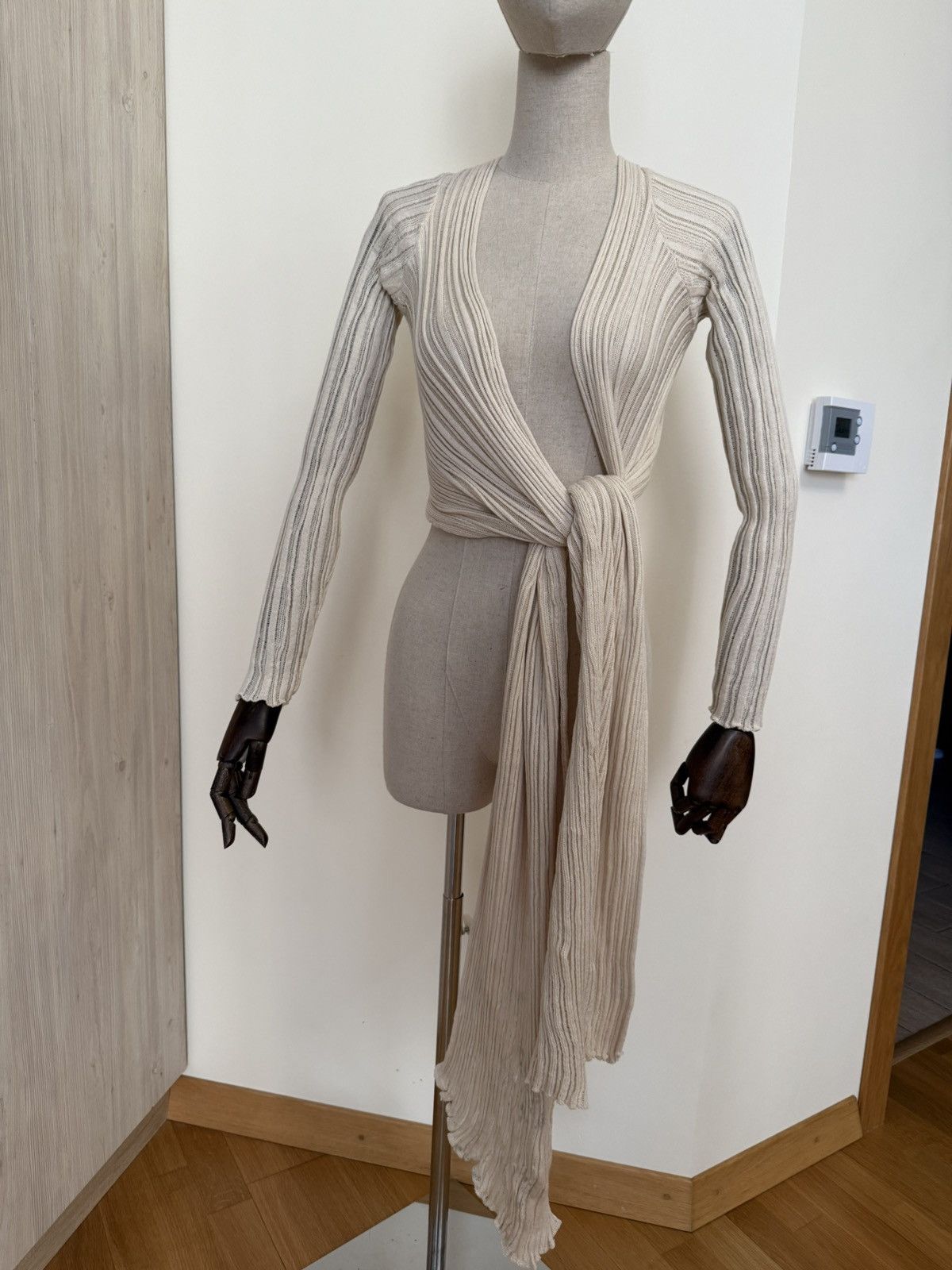 Other Ioanna Kourbela Timeless Cardigan Wrap Knit Top Size S / US 4 / IT 40 - 6 Thumbnail