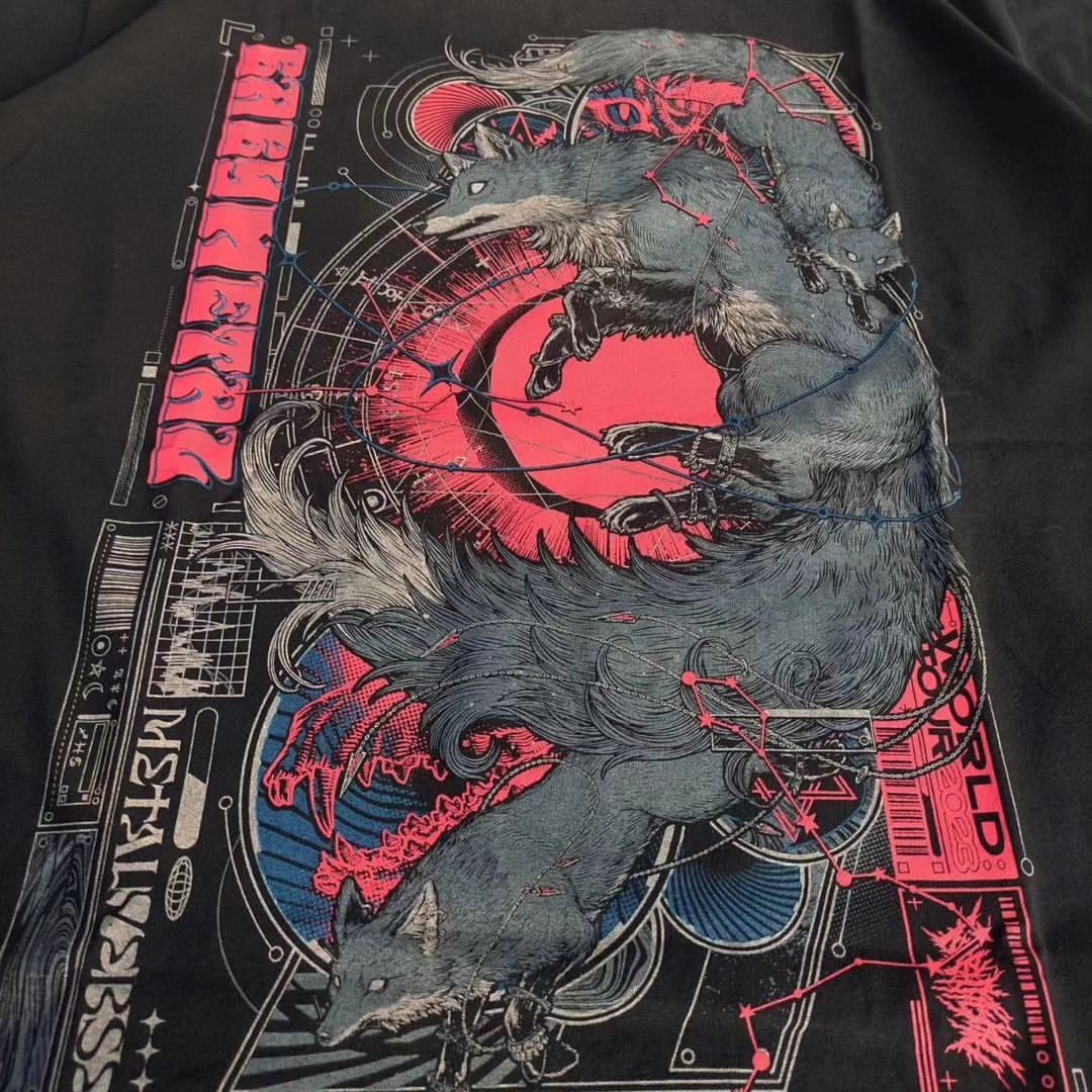 Tour Tee BABYMETAL WORLD TOUR 2023 METALVERSE GATEWAY OFFICIAL TEE