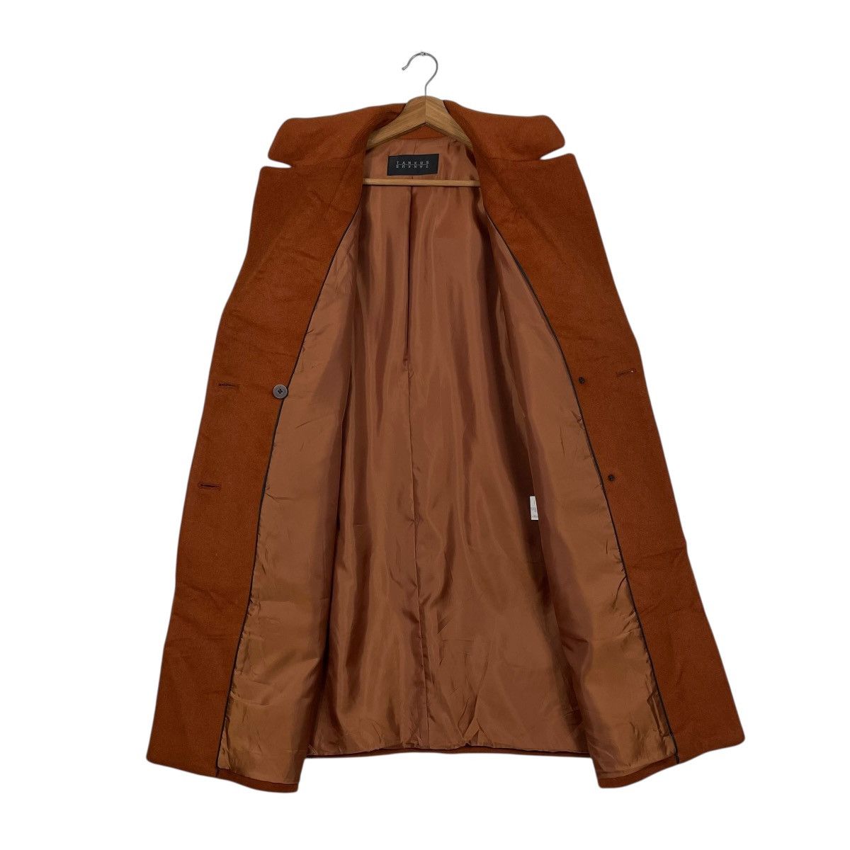 Japanese Brand Tankus Wool Overcoat Size M / US 6-8 / IT 42-44 - 11 Thumbnail