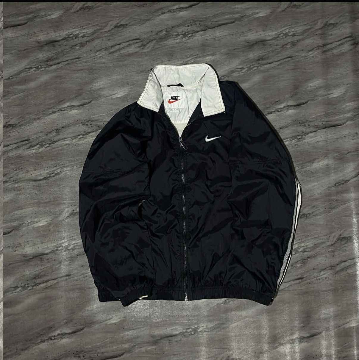 Nike 90s Nike Big Swoosh Windbreaker Jacket⭐️ Size US S / EU 44-46 / 1 - 3 Thumbnail