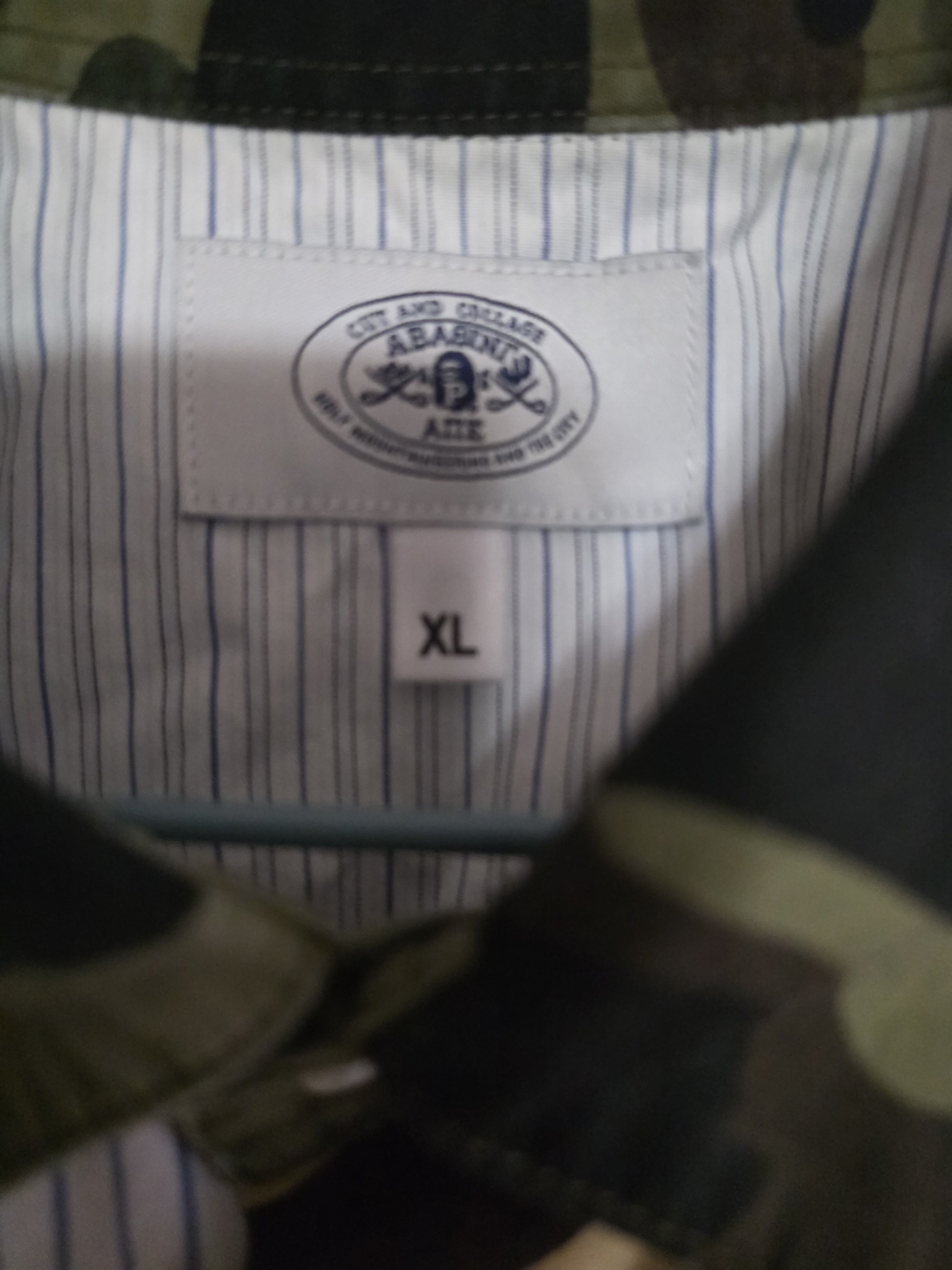 Bape BAPE 18SS Crazy Camo Multi-Pattern Stripe Dress Shirt Size US XL / EU 56 / 4 - 3 Thumbnail