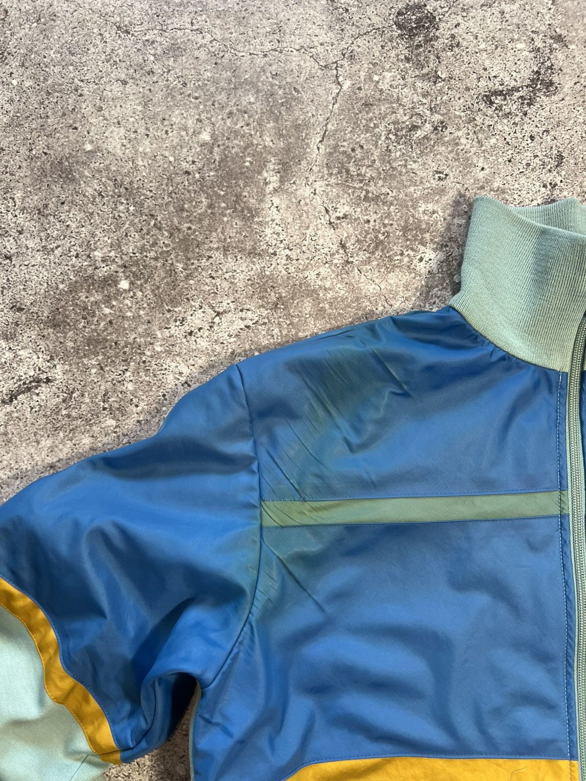Adidas × Vintage Sweatshirt Zip Up Adidas Vintage Track Jacket Big Logo Rare Size US M / EU 48-50 / 2 - 4 Thumbnail