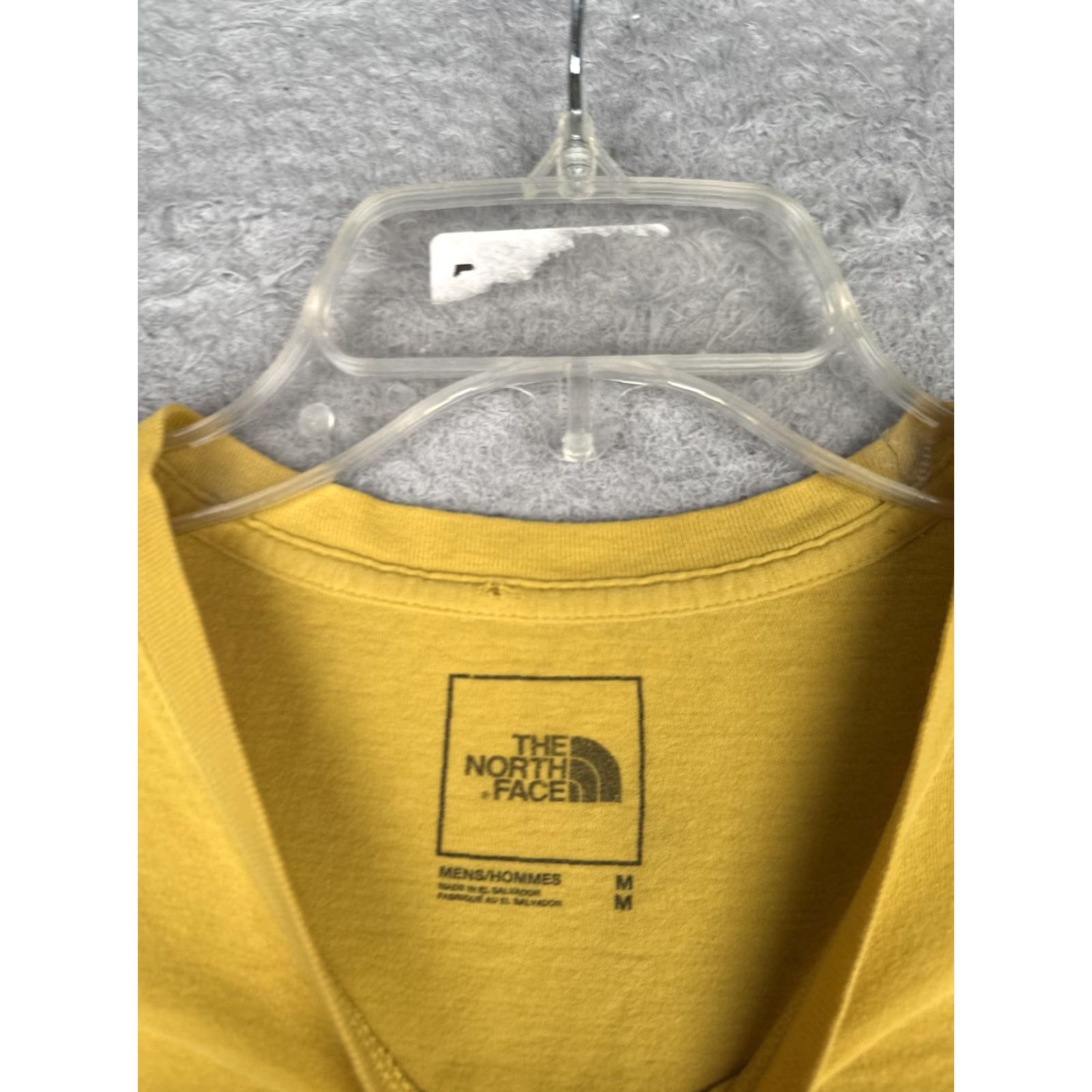 The North Face The North Face Shirt Mens M Yellow Crew Neck Short Sleeve Logo Tee Tagless Size US M / EU 48-50 / 2 - 7 Thumbnail