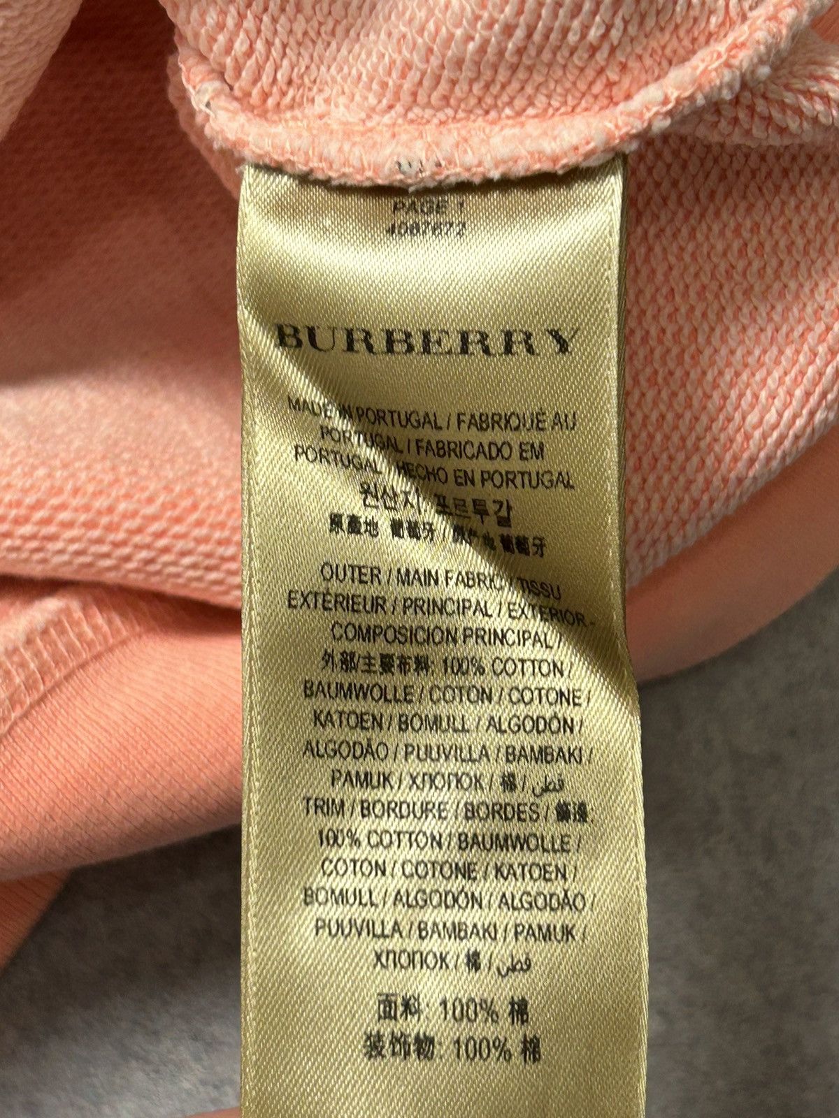 Burberry Burberry London Multilogo Crewneck Sweatshirt Size M / US 6-8 / IT 42-44 - 5 Thumbnail