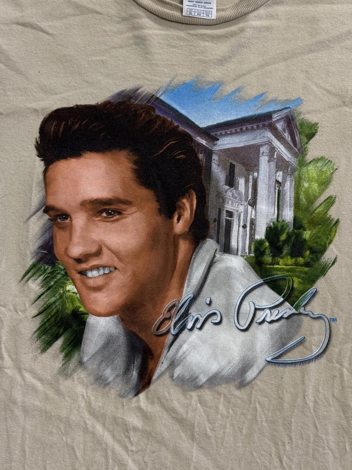 Designer Elvis Presley Artist T-shirt Beale Street Memphis Graceland Size US XL / EU 56 / 4 - 4 Thumbnail