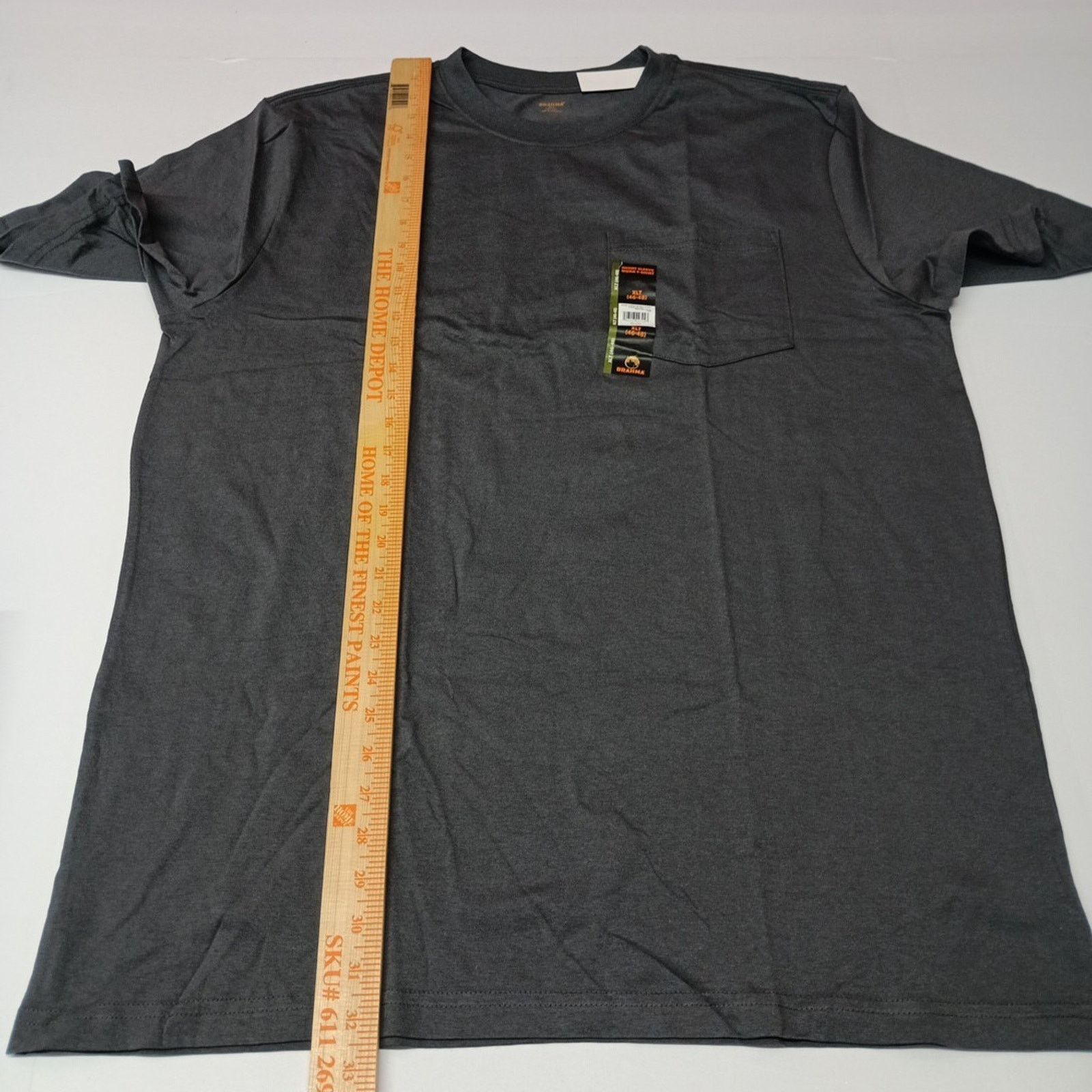 Other 2 Brahma Core Work T-Shirt XLT 46-48 Blue, Gray Pocket Tee Size US XL / EU 56 / 4 - 6 Thumbnail
