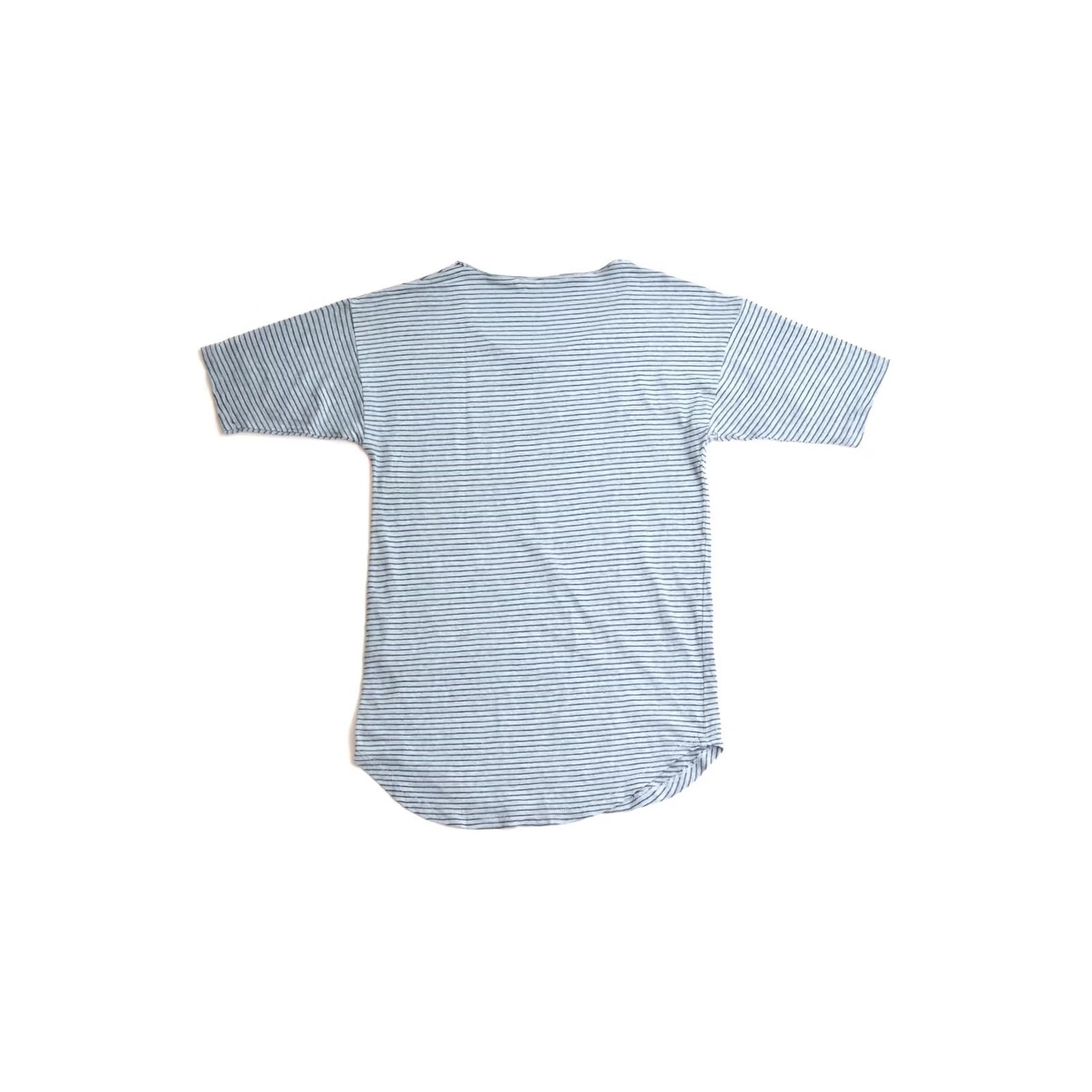 Isabel Marant Isabel Marant Blue Striped Linen T-Shirt Tee Top №1501, Size S, Women, Linen, Striped, 100% Linen, Made in Tunisia Size S / US 4 / IT 40 - 5 Thumbnail