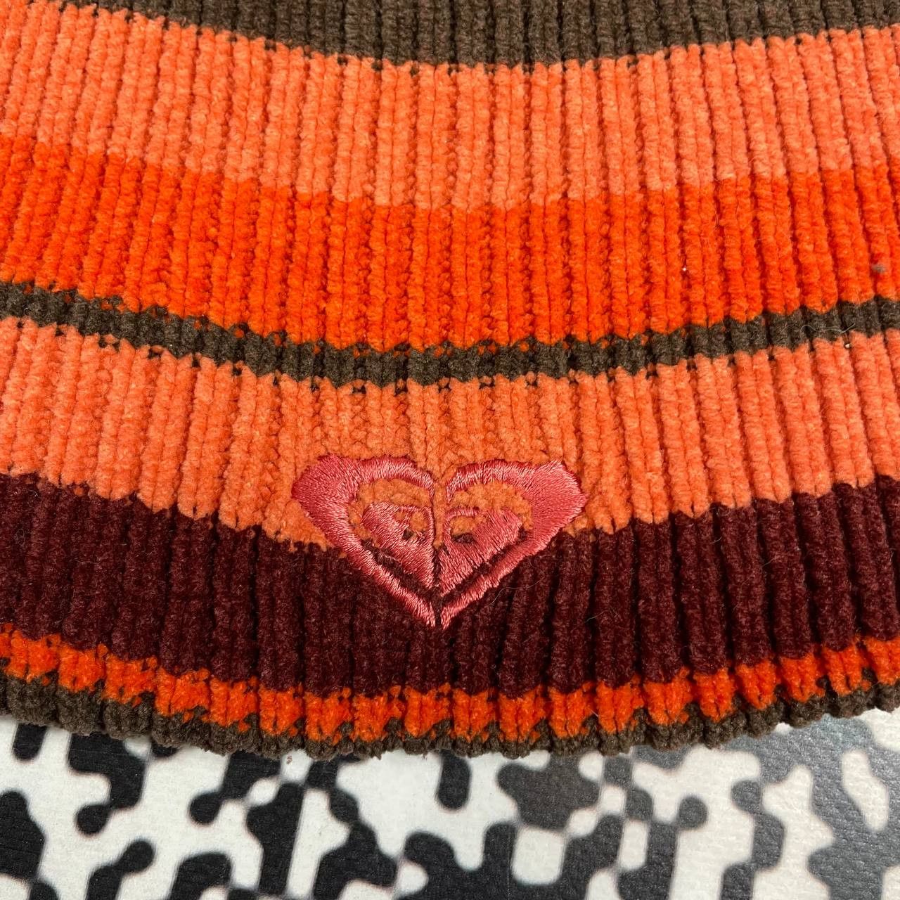 Quiksilver Vintage Y2K Quiksilver ROXY Striped Retro Surf Winter Hat Size ONE SIZE - 6 Thumbnail