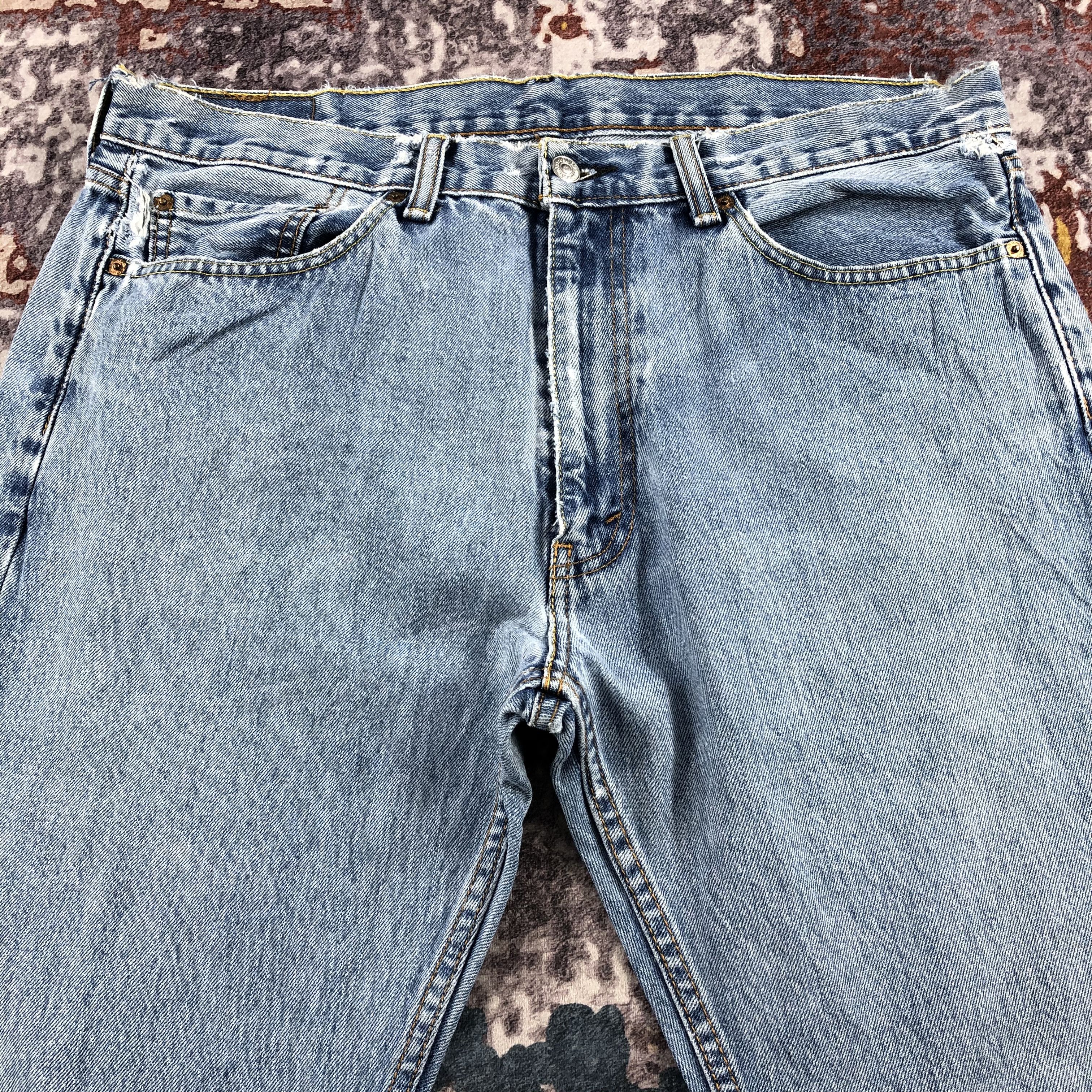 Levi's × Vintage Vintage Blue Wash Levis 505 Jeans-JM2412 Size US 38 / EU 54 - 3 Thumbnail