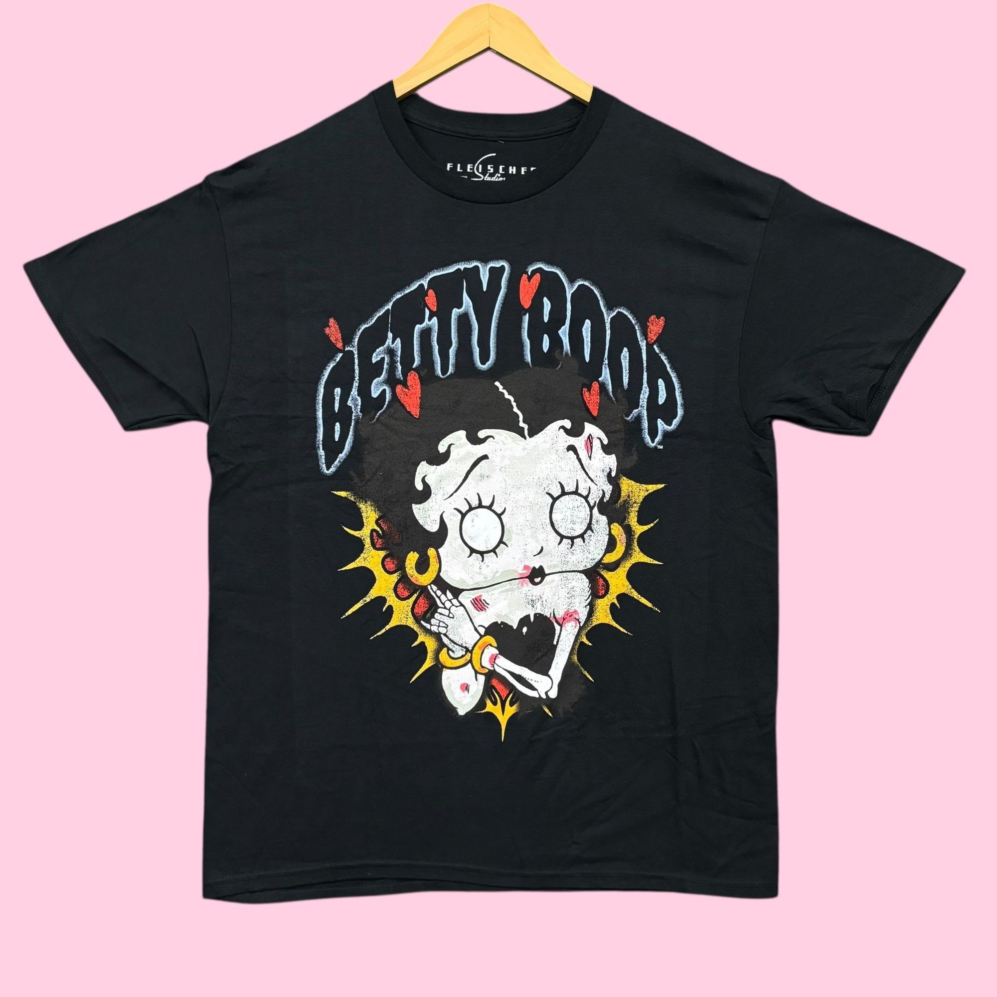 Universal Studios Zombie Girl Betty Boop by Fleischer Studios Cartoon Tee L Size US L / EU 52-54 / 3 - 1 Thumbnail