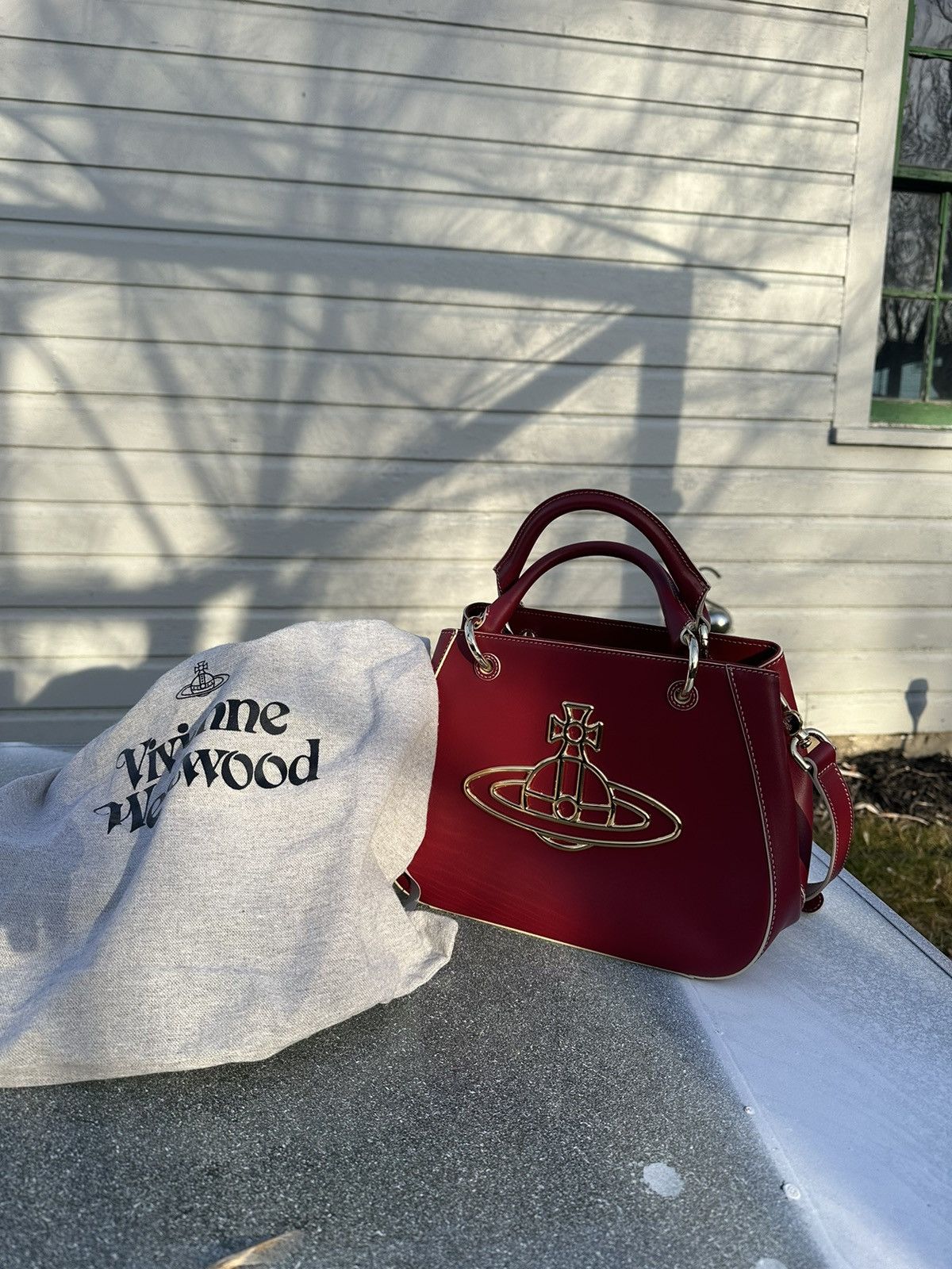 Red vivienne westwood purse online