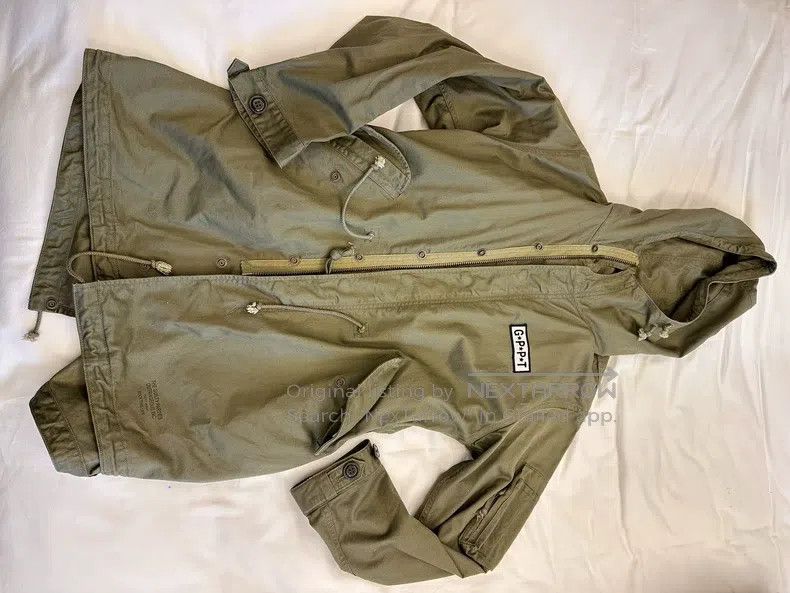 Wacko Maria Wacko Maria Embroidered parka coat army green hooded coat Size US M / EU 48-50 / 2 - 3 Thumbnail