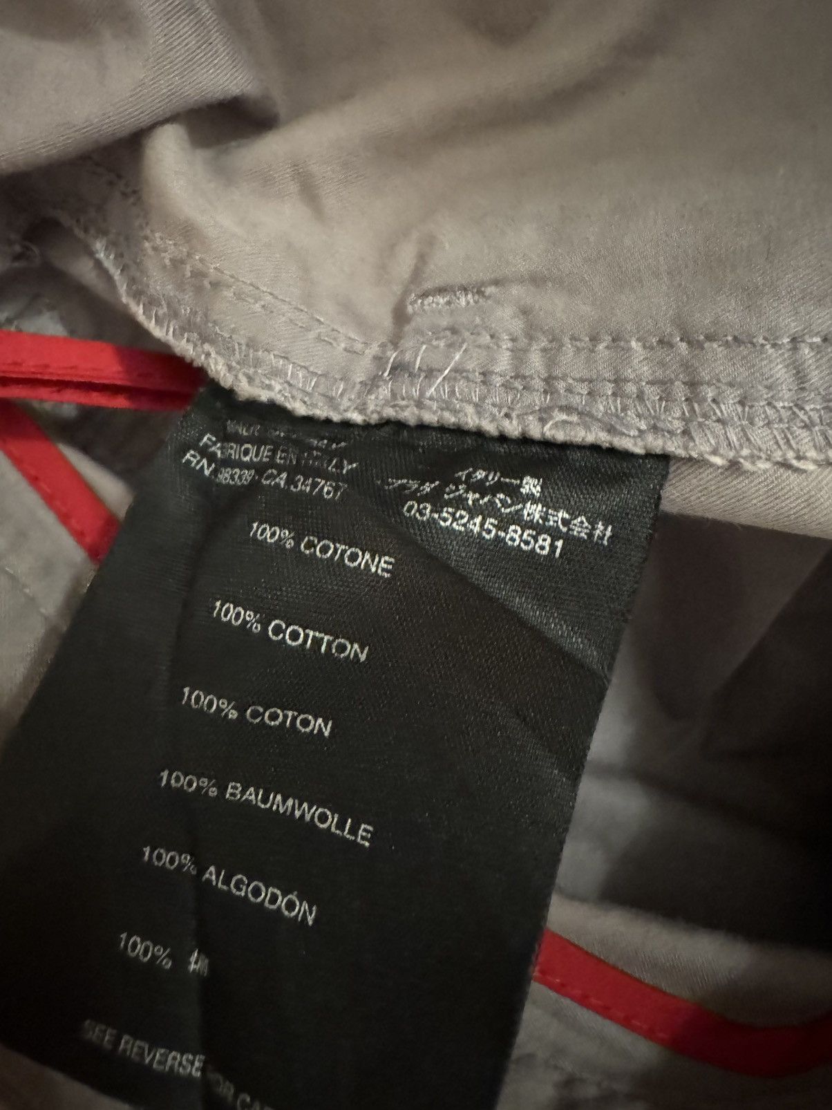 Prada Prada Challenge 2003 Chino Pants Size US 32 / EU 48 - 9 Thumbnail