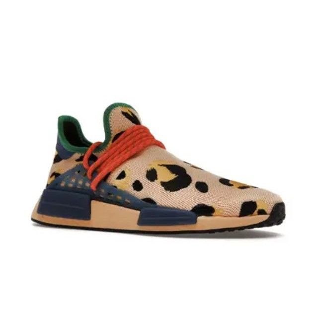 Adidas × Pharrell Adidas X Pharrell Williams NMD HU CLOTH LOW TRAINERS Size US 9.5 / EU 42-43 - 4 Thumbnail