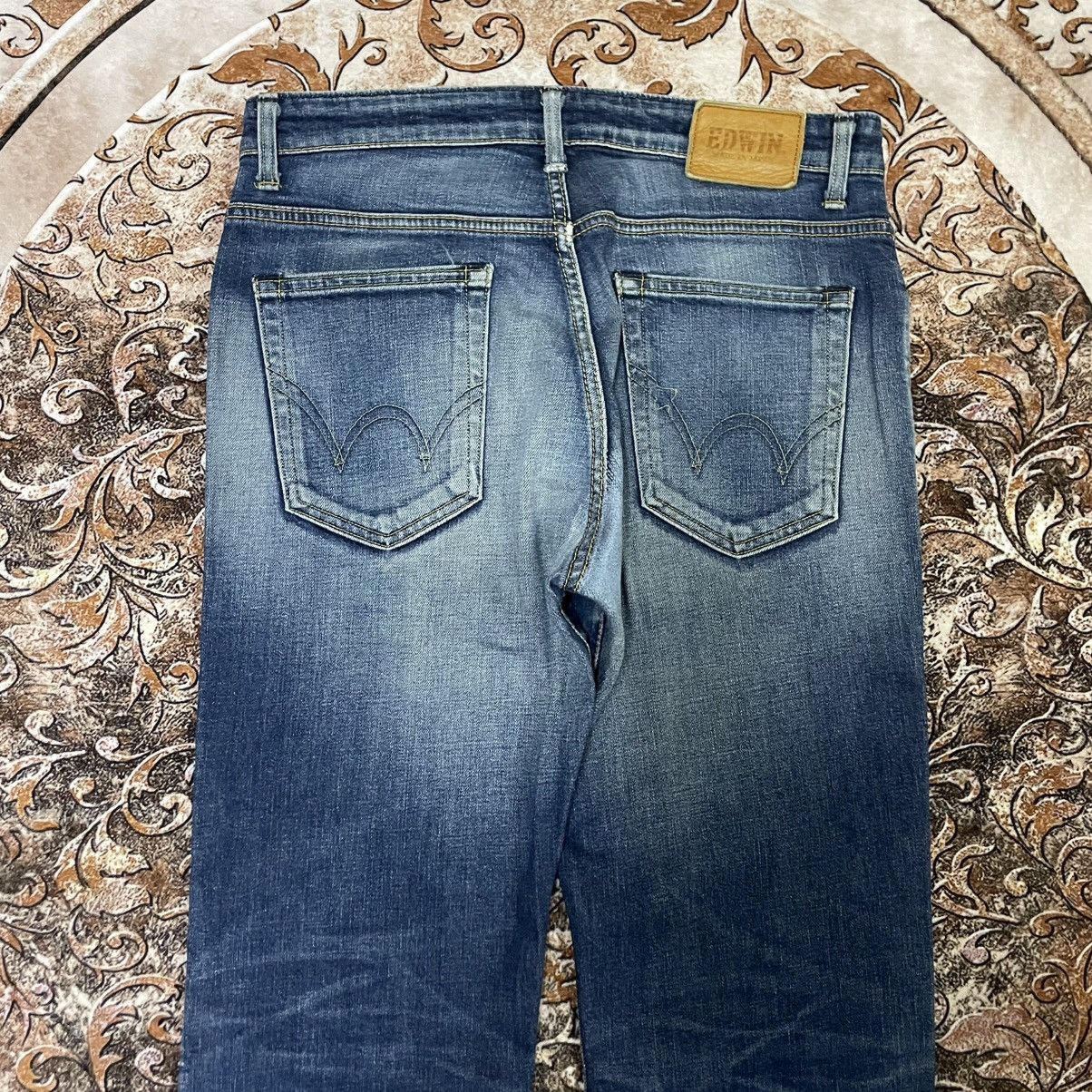 Edwin 🔥Vintage Edwin E503 Washed Ripped Distress Denim Jeans Size US 32 / EU 48 - 5 Thumbnail