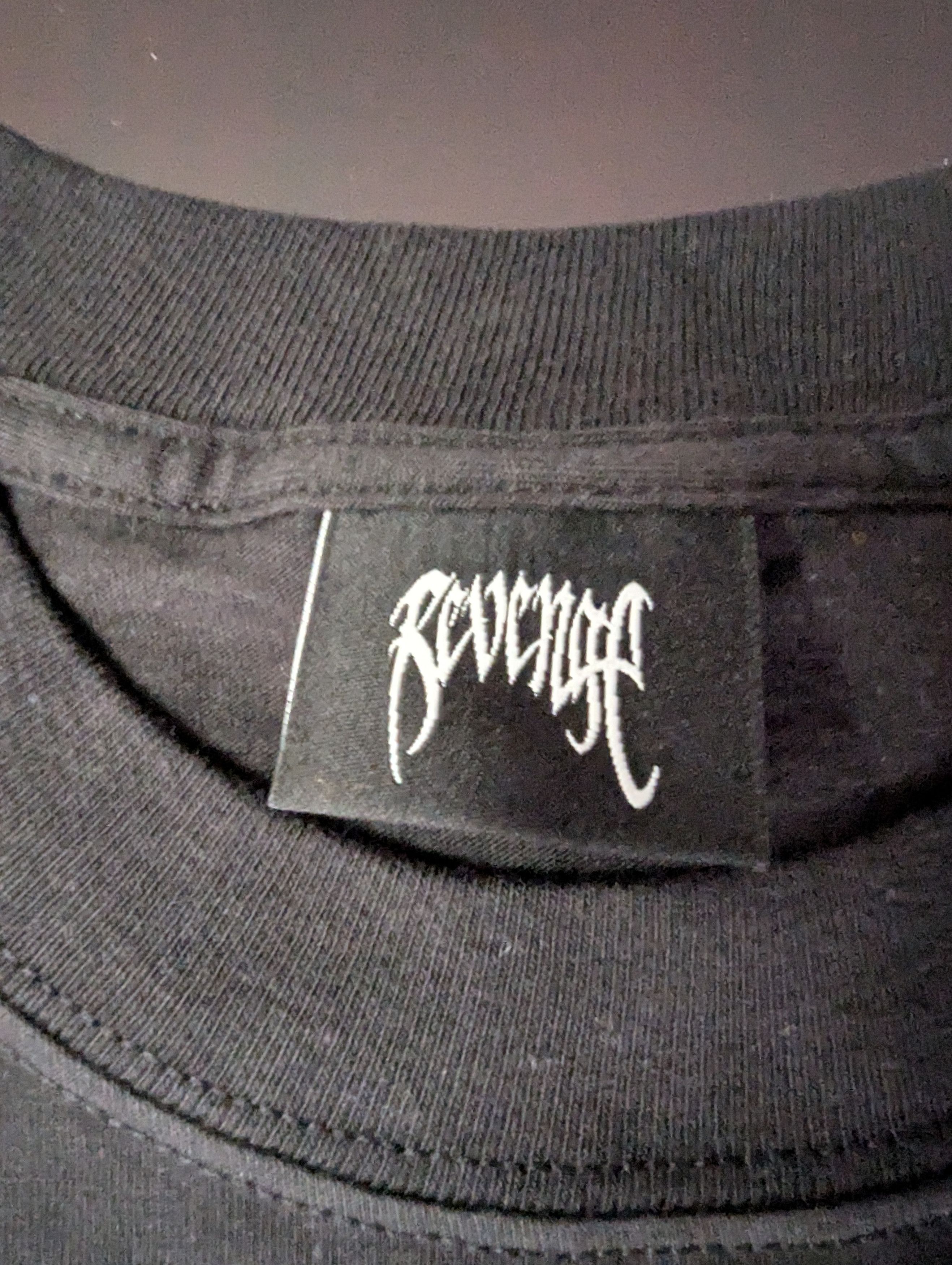 Revenge Revenge Smoked Logo L/S tee Size US S / EU 44-46 / 1 - 3 Thumbnail