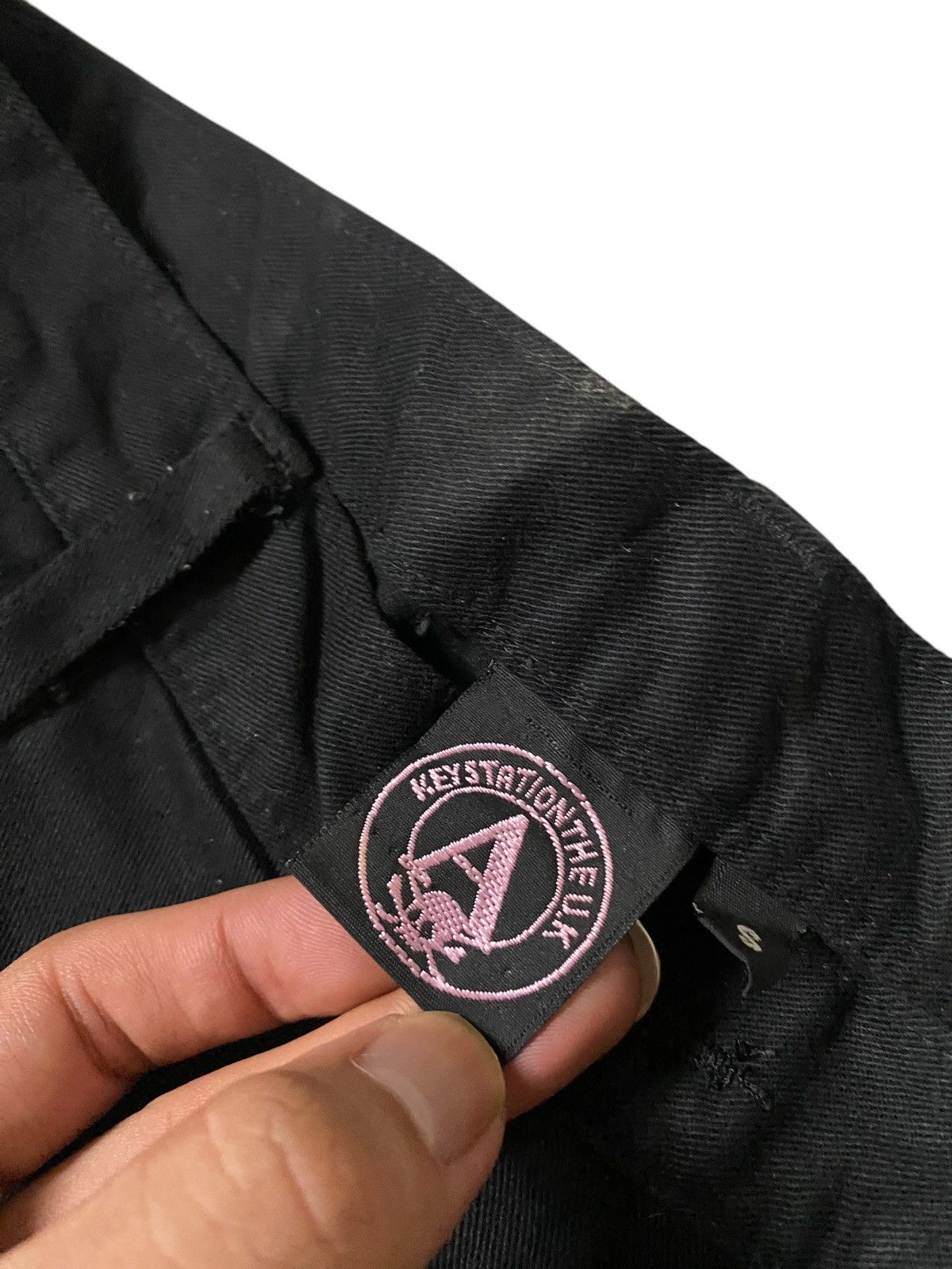 Japanese Brand 2000's Key Station Bondage Zipper Pants Size US 26 / EU 42 - 12 Thumbnail