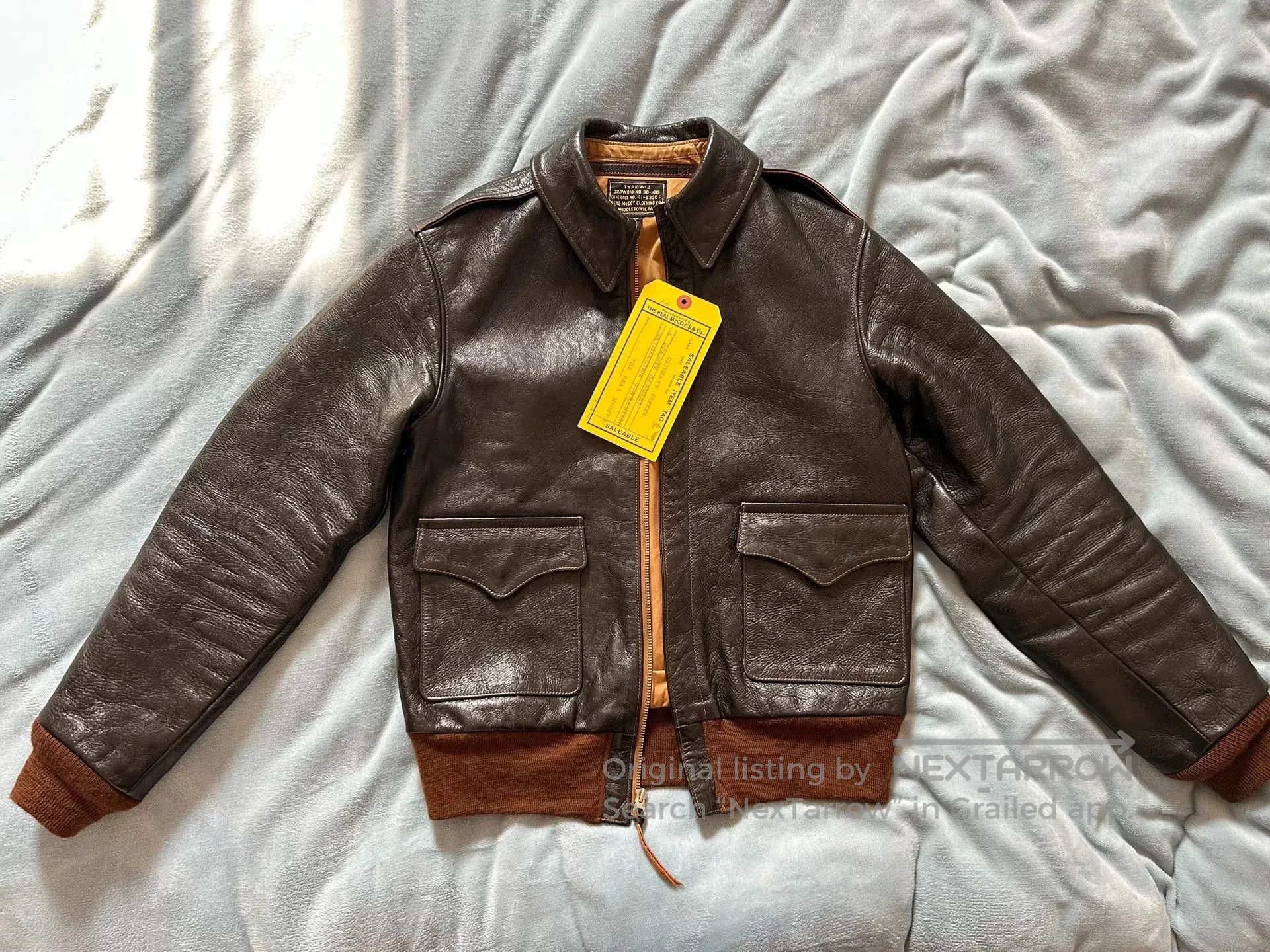 The Real McCoy's The Real Mccoys Leather Type A-2 Original Made