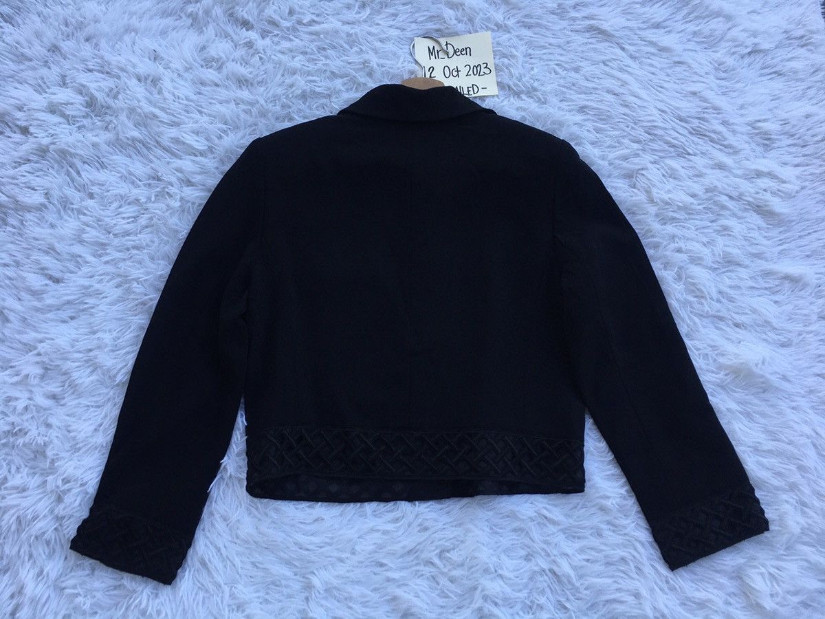 Christian Dior Monsieur Rare Vintage 90s Christian Dior Low Cut Blazer Women Size M / US 6-8 / IT 42-44 - 23 Thumbnail