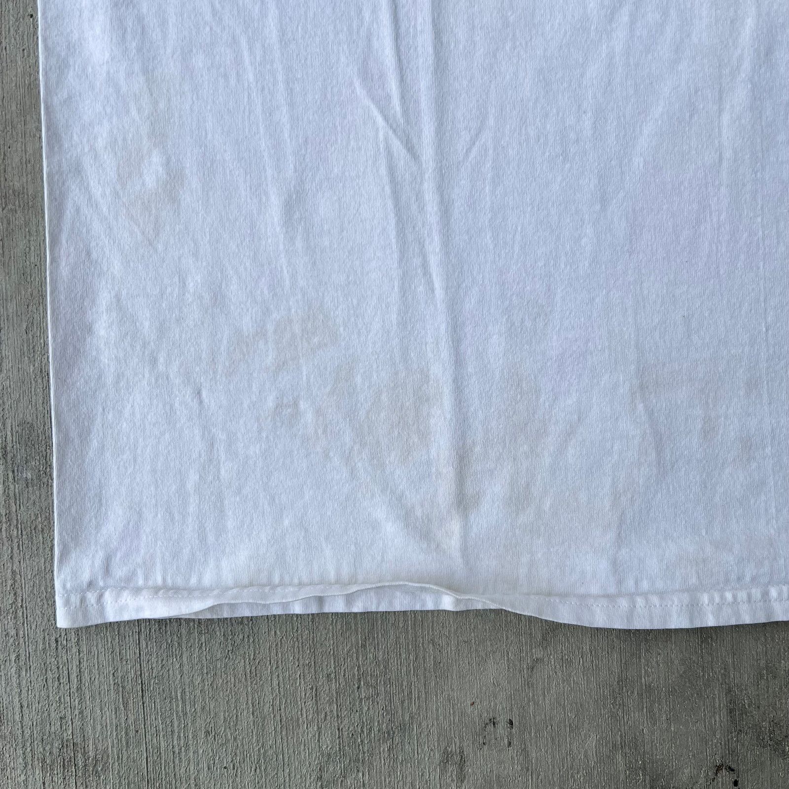 Vintage Vintage serono biotech comic strip tech white graphic shirt Size US XL / EU 56 / 4 - 4 Thumbnail