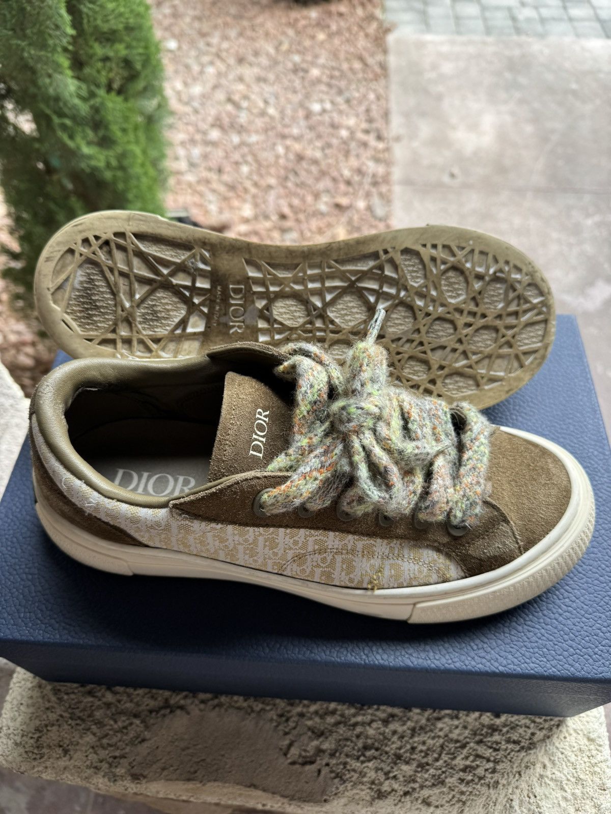 Dior Dior b33 oblique sneakers Size US 10 / EU 43 - 2 Thumbnail